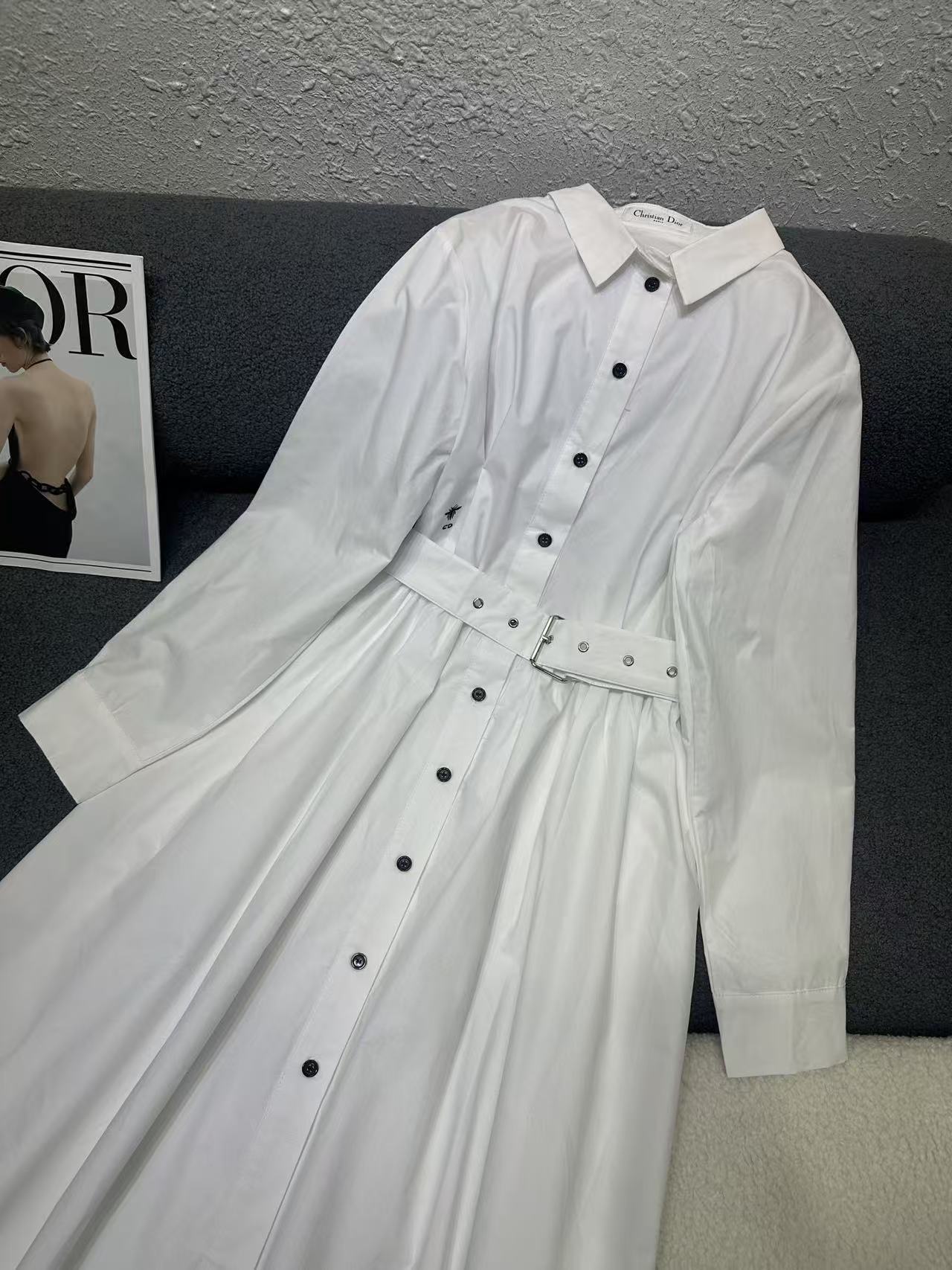 DIORの高品質長袖ドレス【50％割引+送料無料】