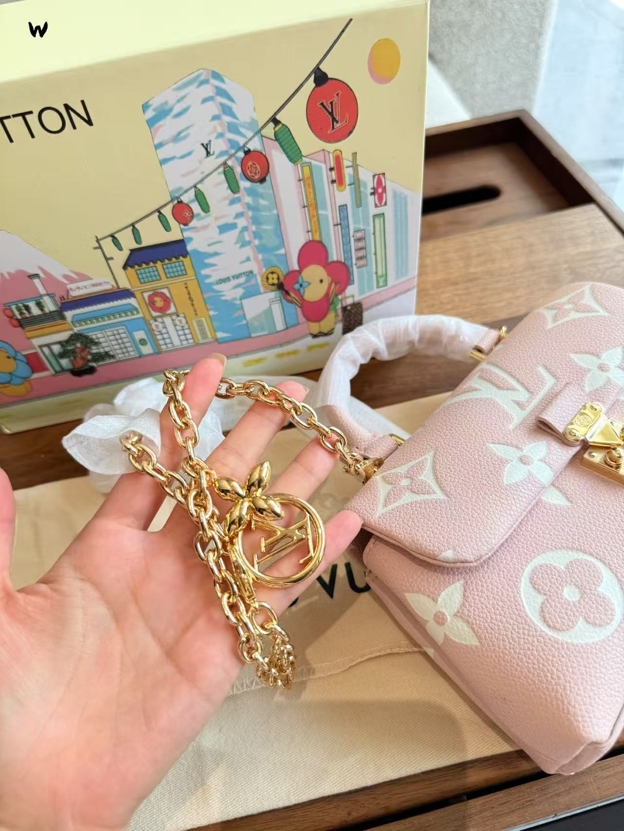 LVチェーンハンドバッグ【50％割引+送料無料】