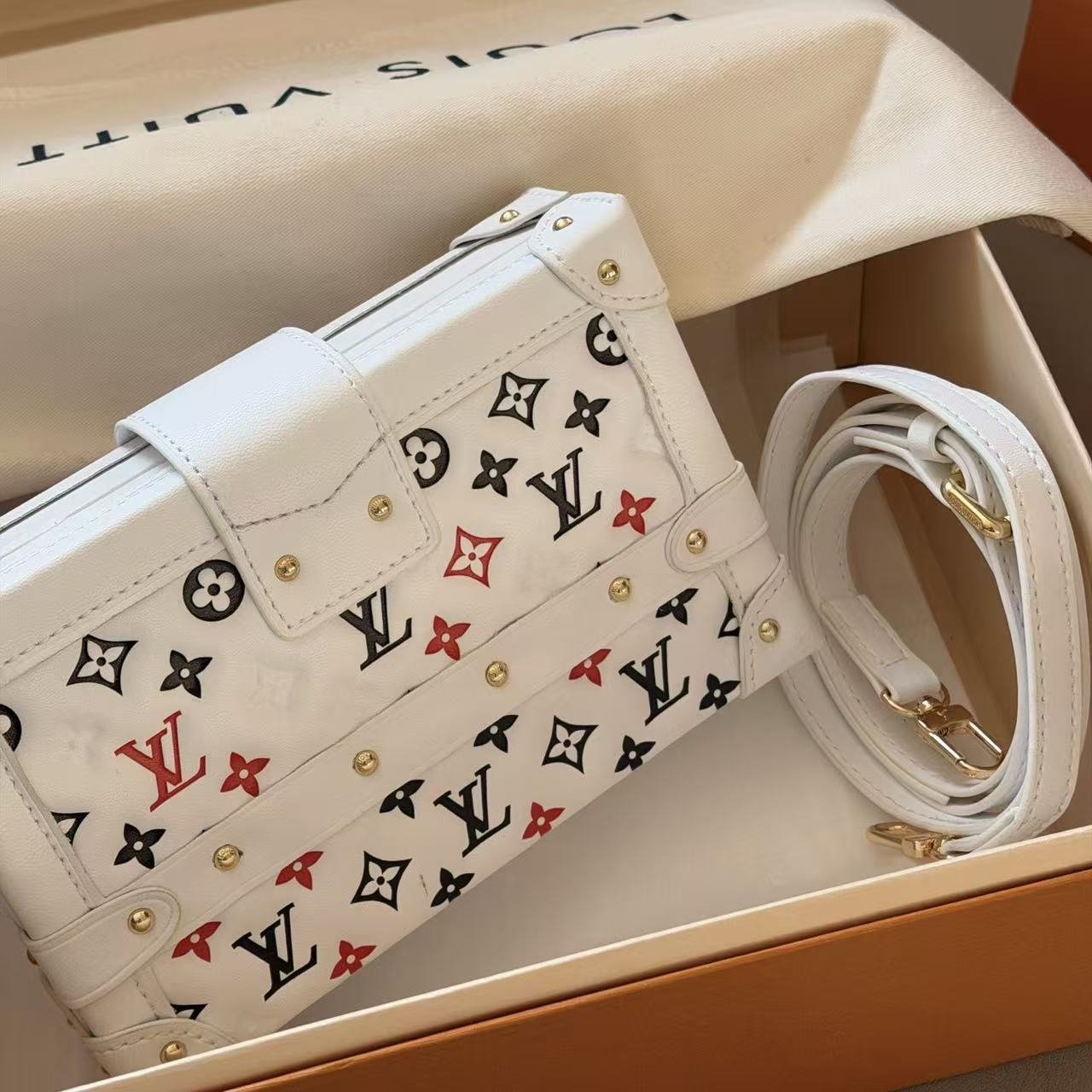 LVプリント ショルダー/クロスボディバッグ【50％割引+送料無料】