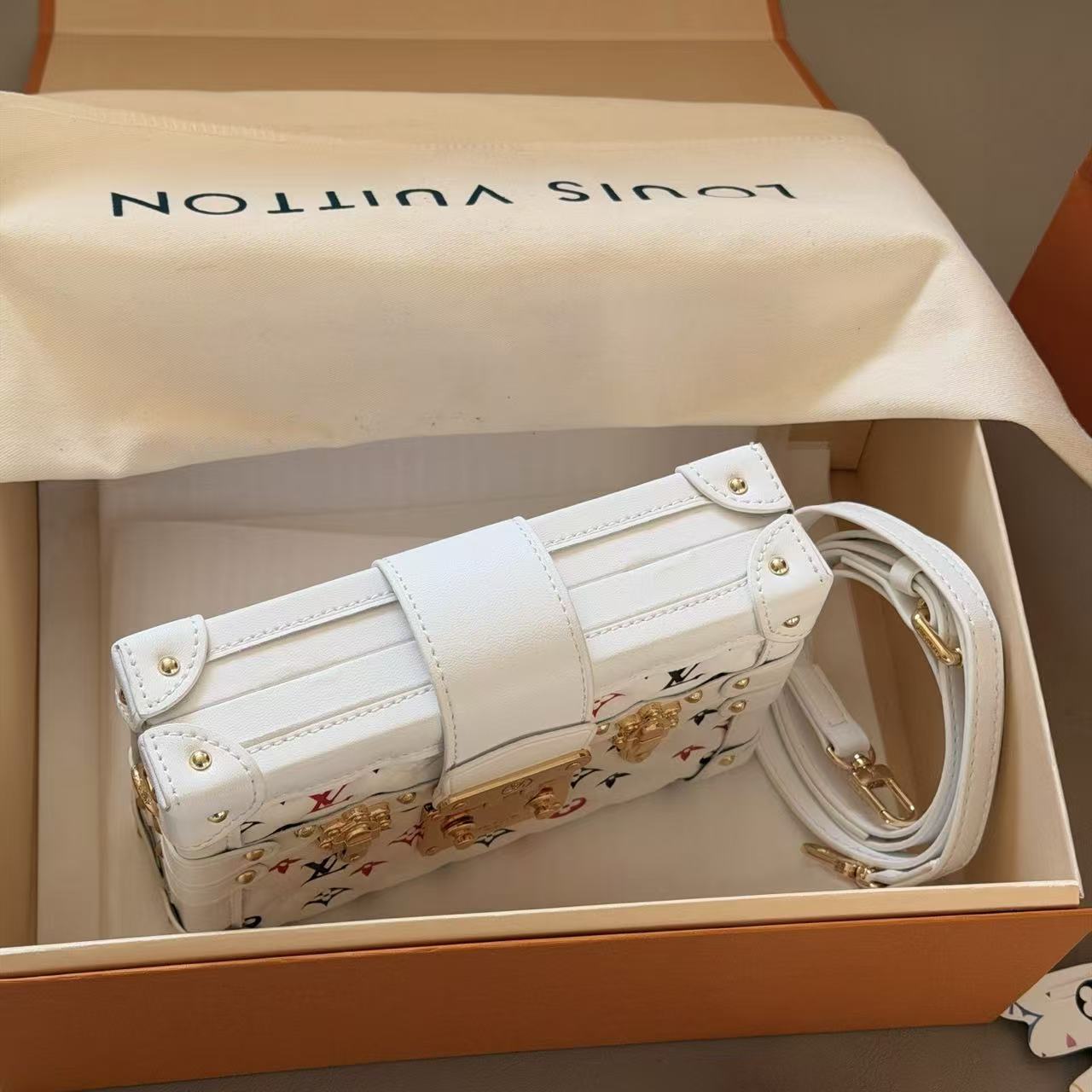 LVプリント ショルダー/クロスボディバッグ【50％割引+送料無料】