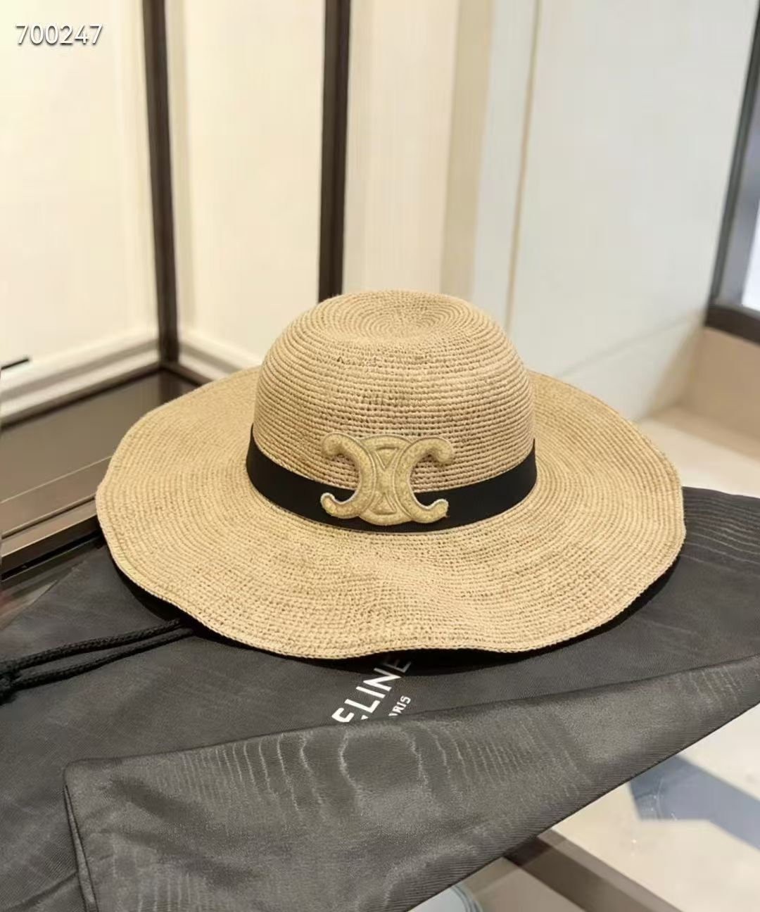 CEL1NE 凱旋門ウーブンハット【50％割引+送料無料】