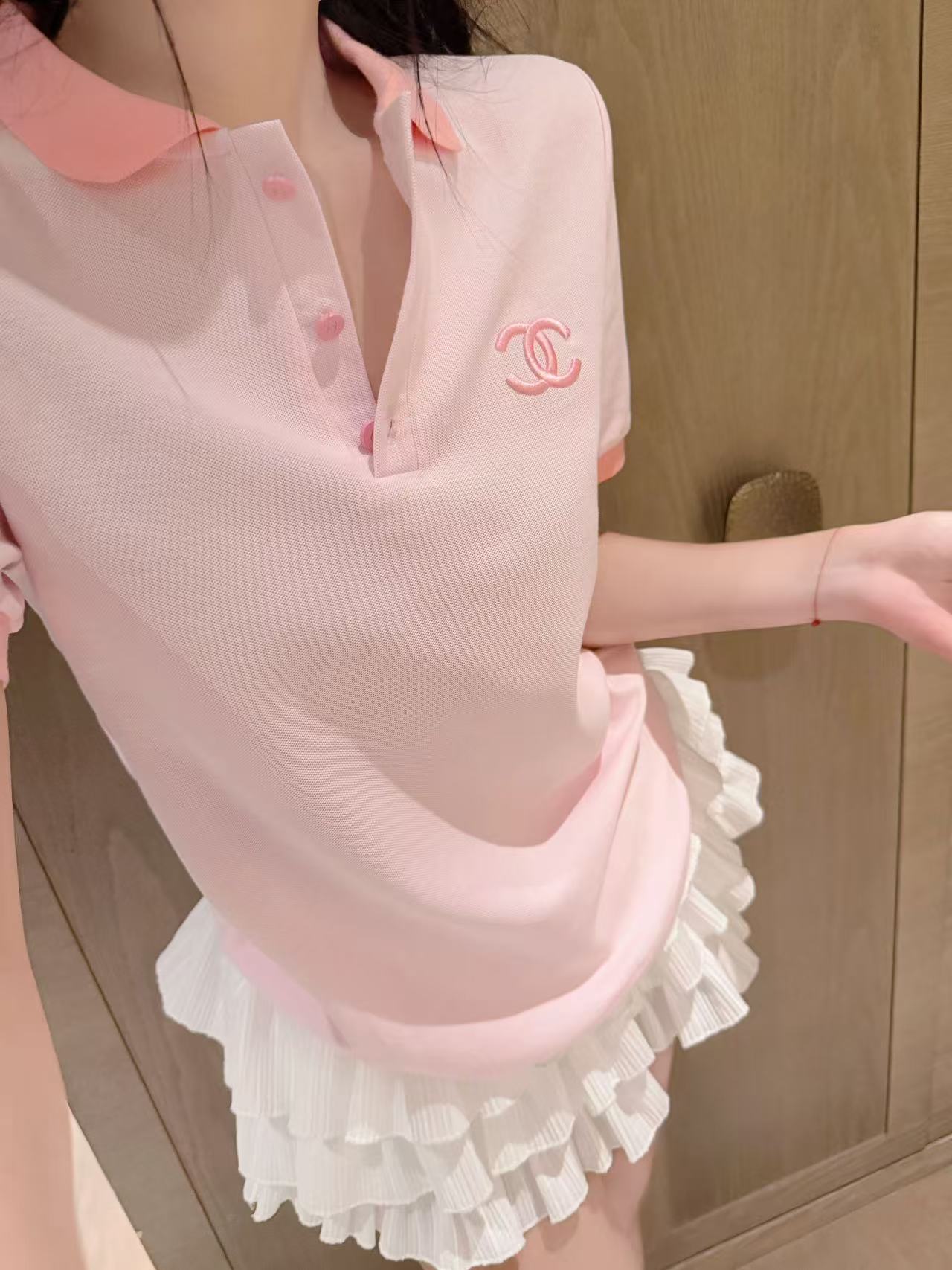 CHANE1 ダブルCラペルトップ【50％割引+送料無料】