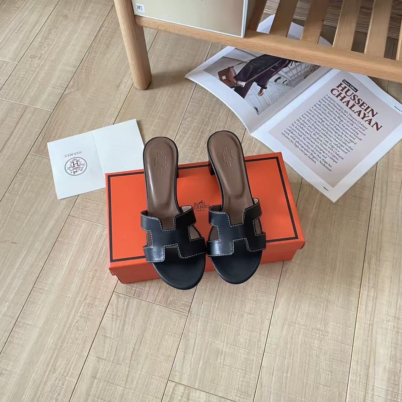 HERME5 ミニマリスト H ローヒールシューズ【50％割引+送料無料】