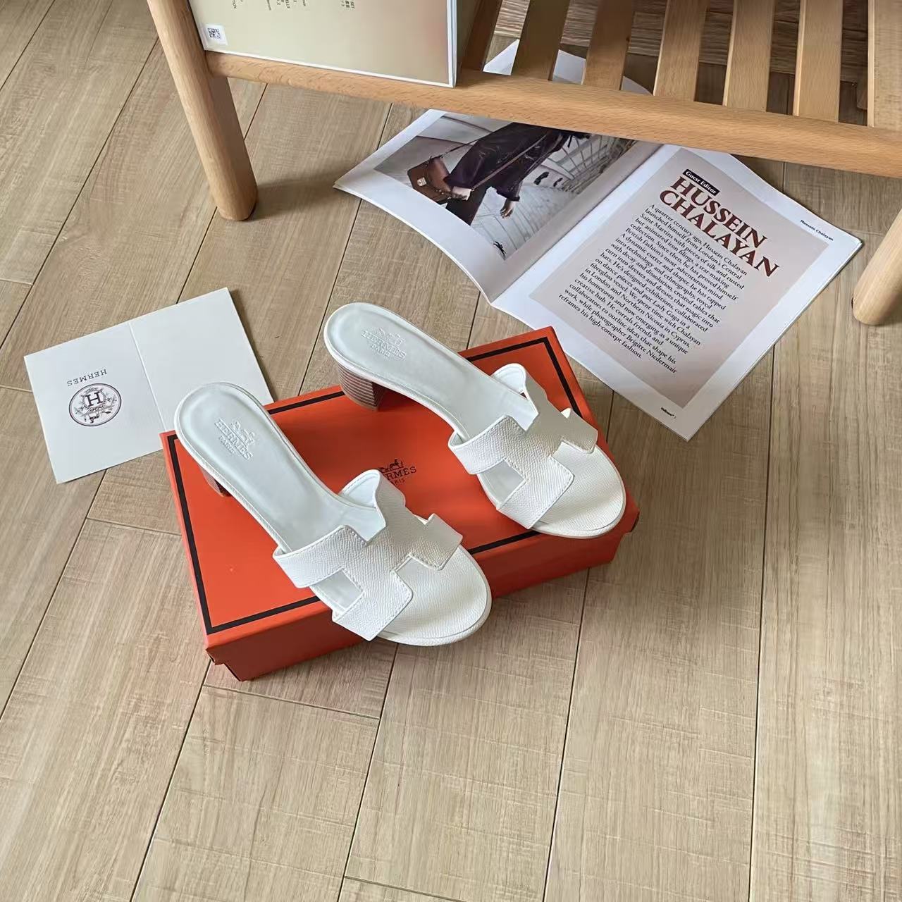 HERME5 ミニマリスト H ローヒールシューズ【50％割引+送料無料】