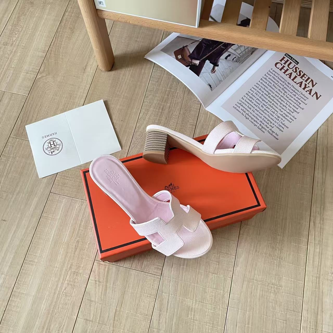 HERME5 ミニマリスト H ローヒールシューズ【50％割引+送料無料】