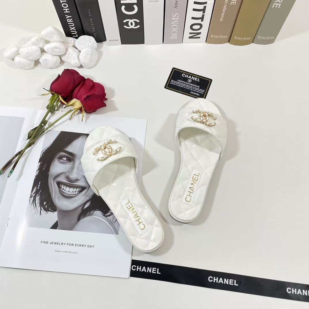 CHANE1 高品質ダブルCスリッパ【50％割引+送料無料】