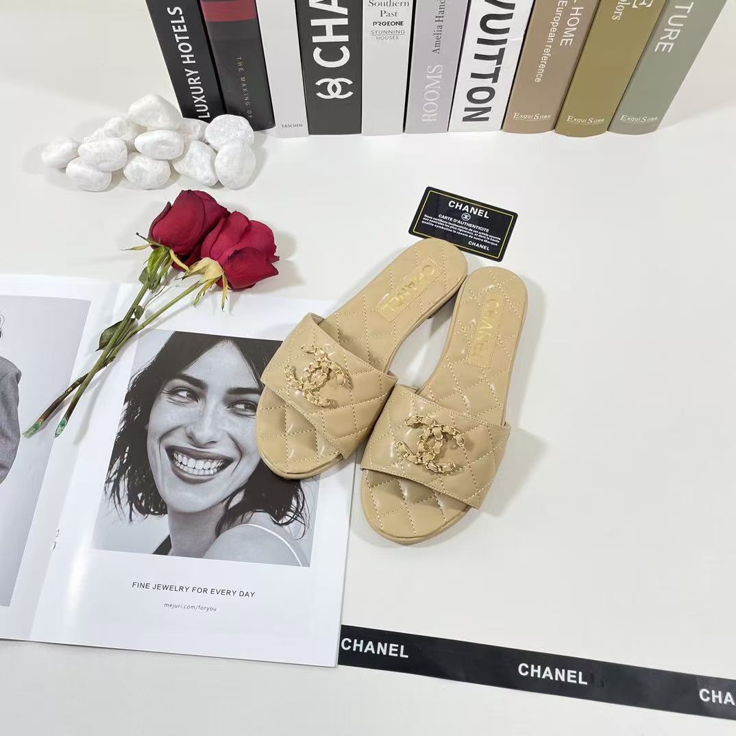 CHANE1 高品質ダブルCスリッパ【50％割引+送料無料】