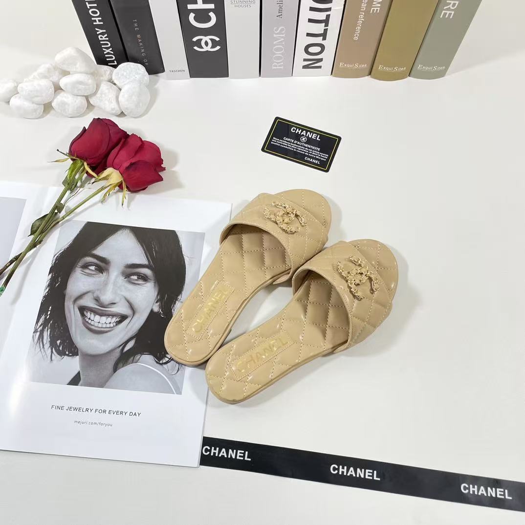 CHANE1 高品質ダブルCスリッパ【50％割引+送料無料】