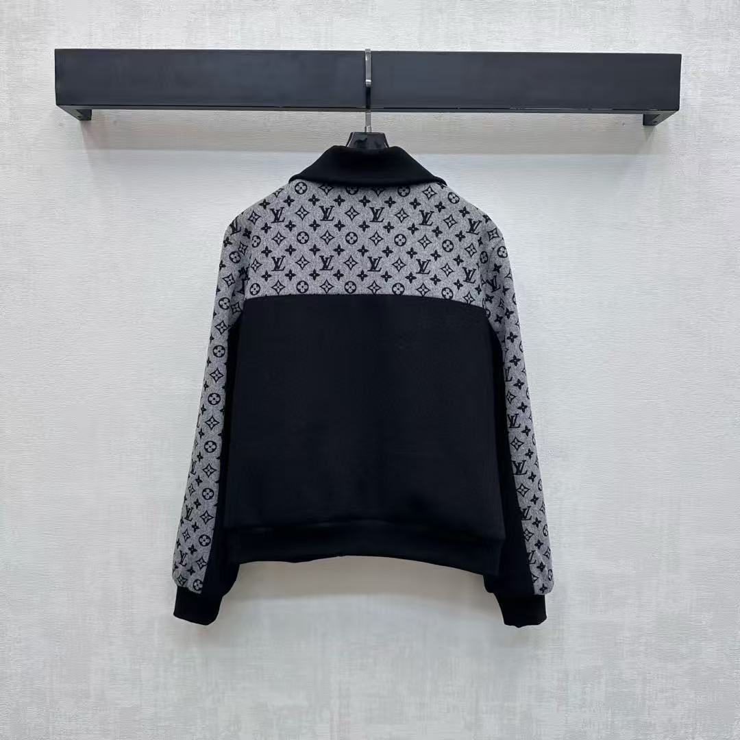 LVジャカードラペルコート【50％割引+送料無料】