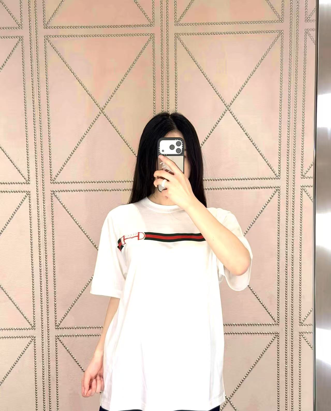 GUCC1 レターTシャツ【50％割引+送料無料】