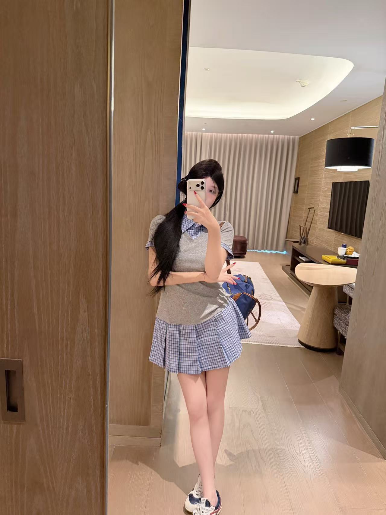 M1UM1U カラーブロック刺繍レタードレス【50％割引+送料無料】