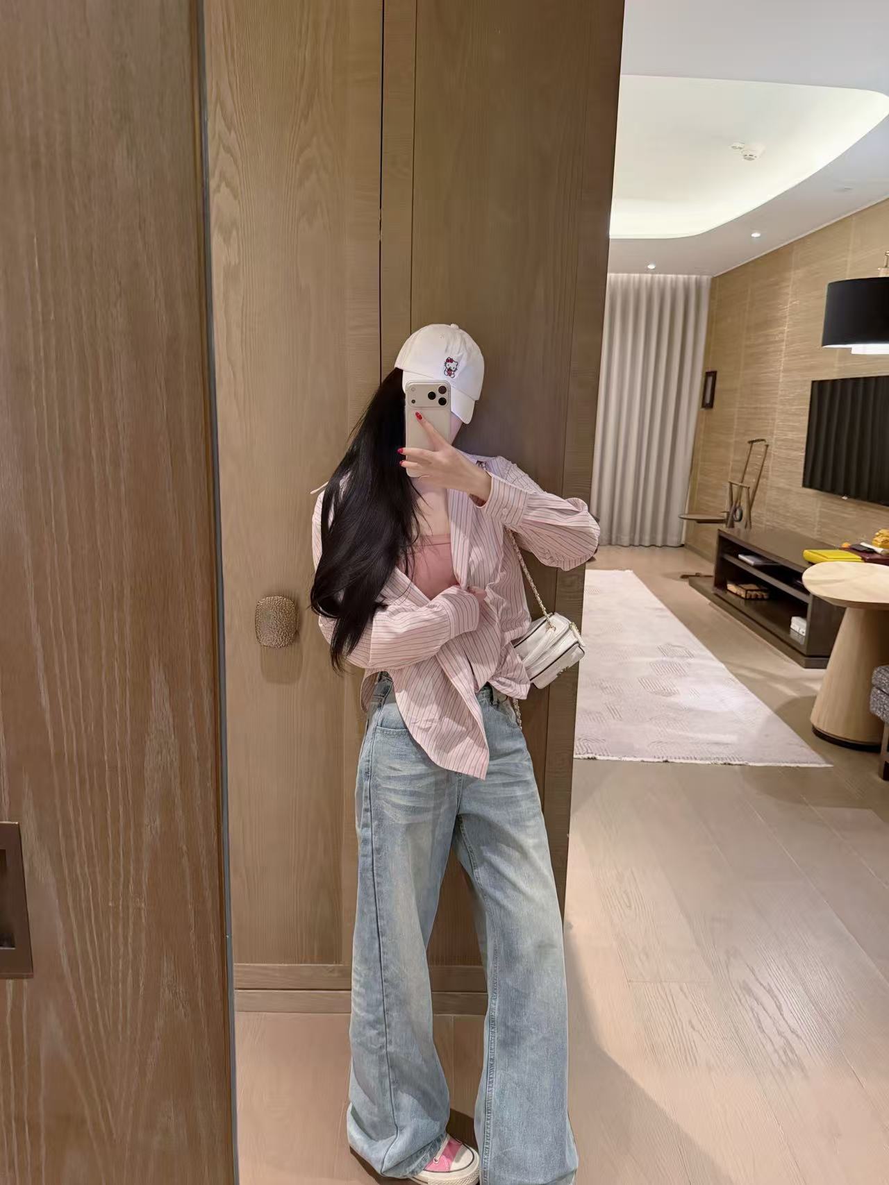 Chr0me Heartsストライプシャツ【50％割引+送料無料】