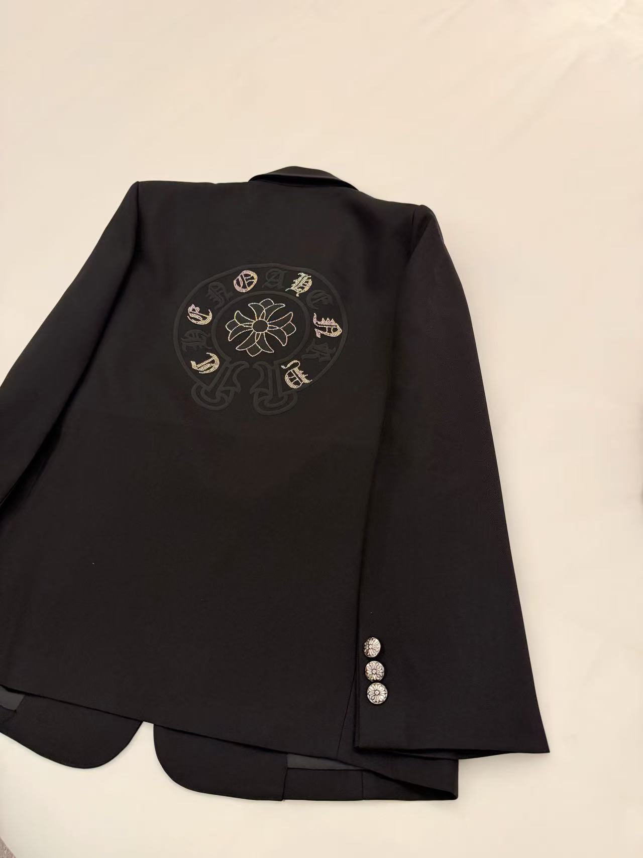 Chr0me Heartsダイヤモンドをあしらったスーツジャケット【50％割引+送料無料】