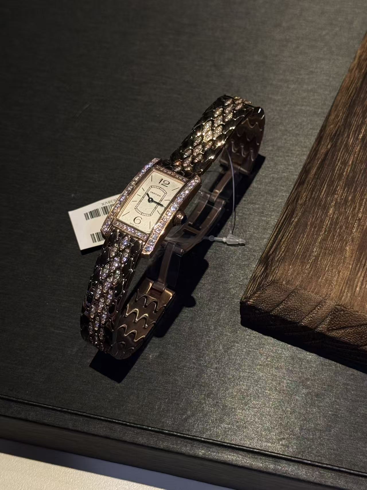 CART1ER スクエア ダイヤモンドセット スチールウォッチ【50％割引+送料無料】