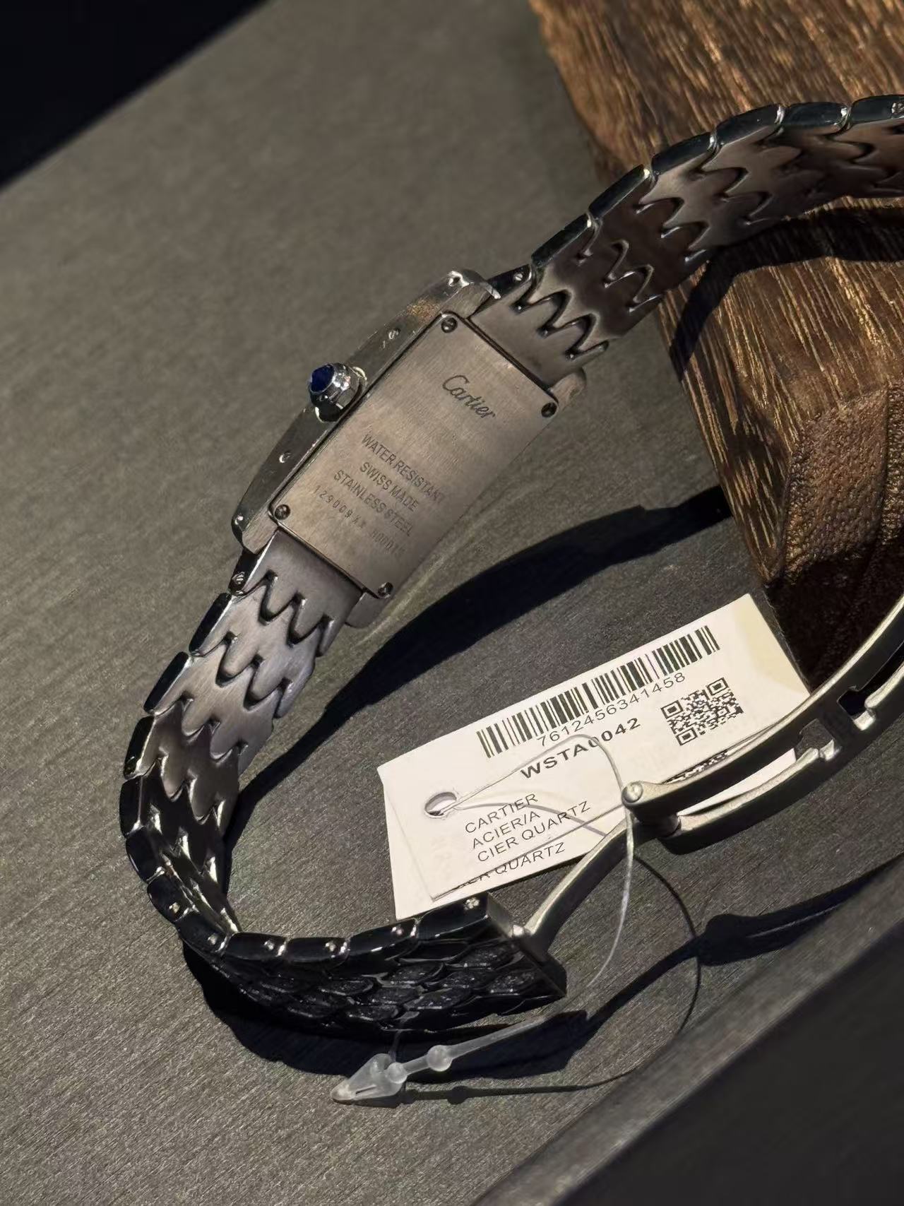 CART1ER スクエア ダイヤモンドセット スチールウォッチ【50％割引+送料無料】