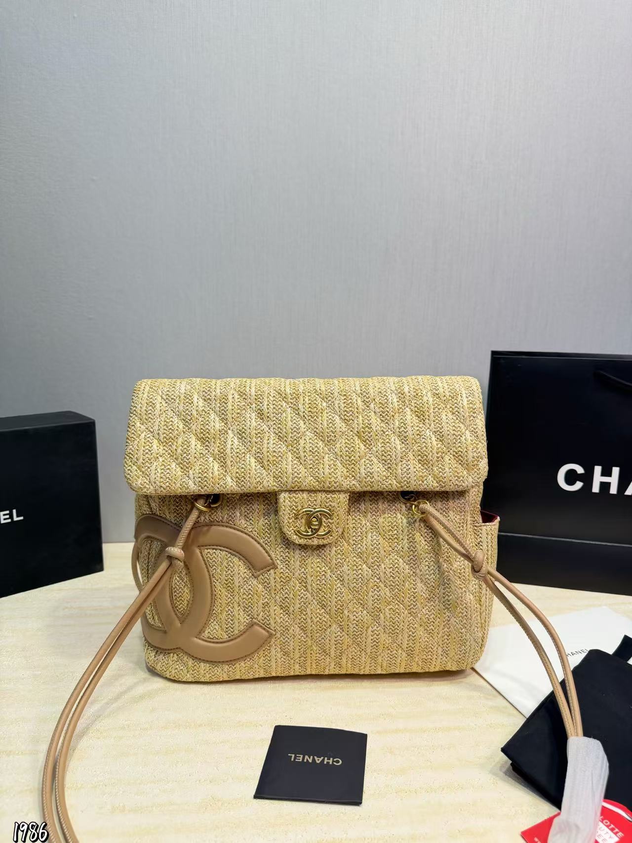 CHANE1 ストローダブルCトートバッグ【50％割引+送料無料】