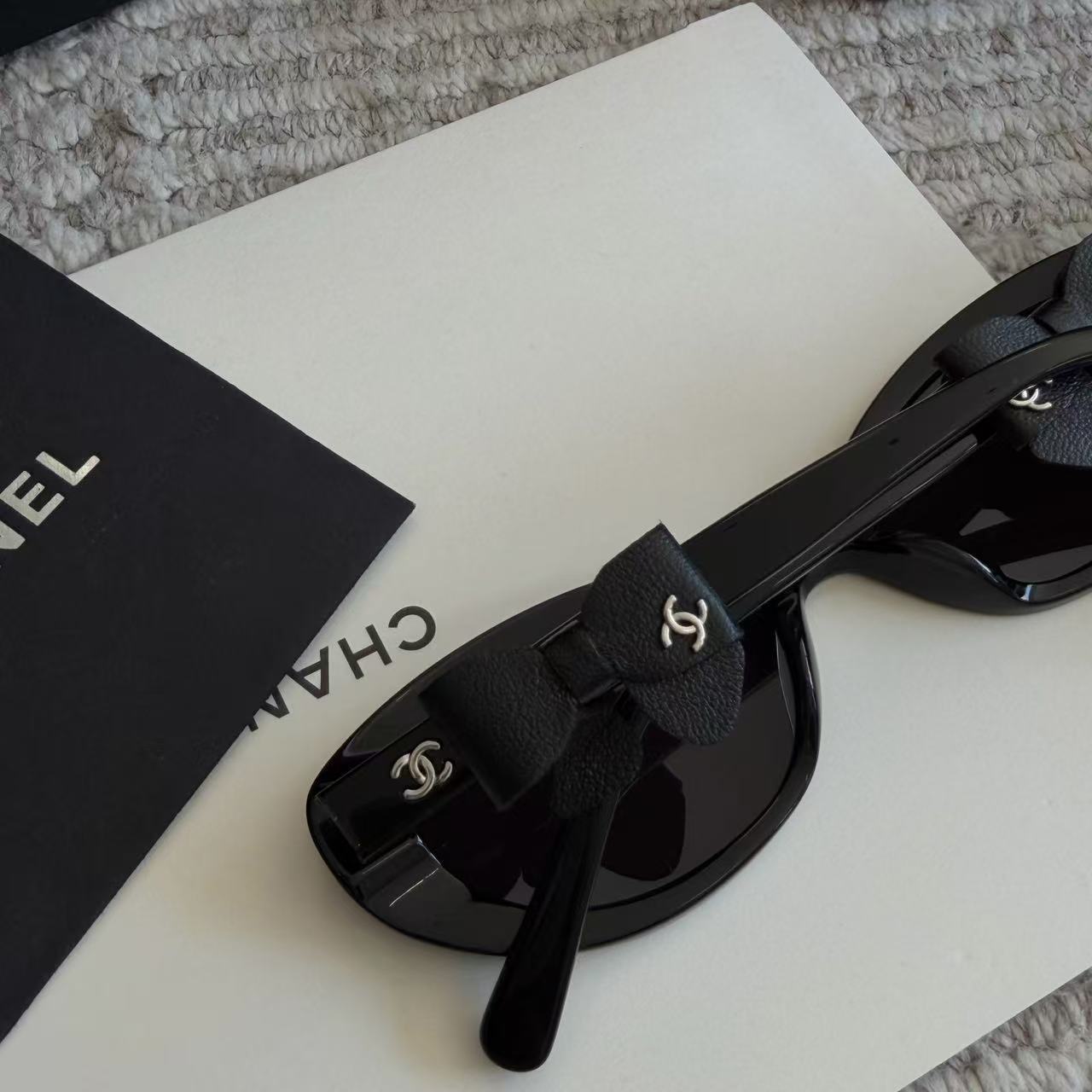 CHANE1 ボウ ダブルC グラス【50％割引+送料無料】