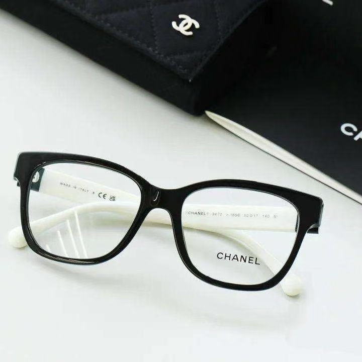 CHANE1 ダブルC カラーブロック グラス2026SF【50％割引+送料無料】