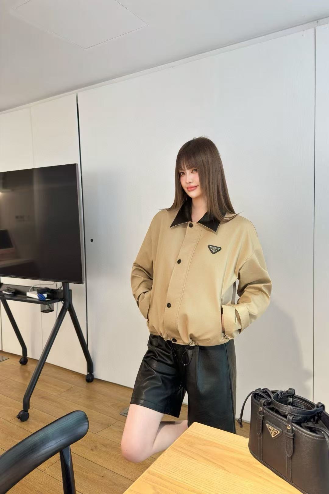 PR4DA トライアングルロゴ ジッパージャケット【50％割引+送料無料】