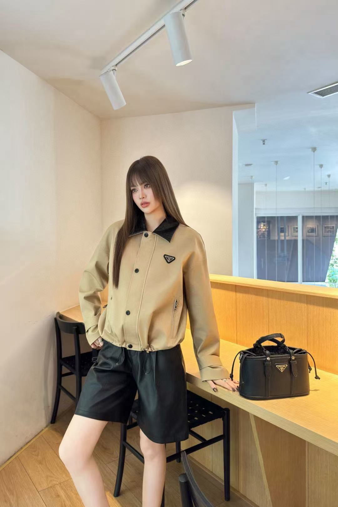 PR4DA トライアングルロゴ ジッパージャケット【50％割引+送料無料】