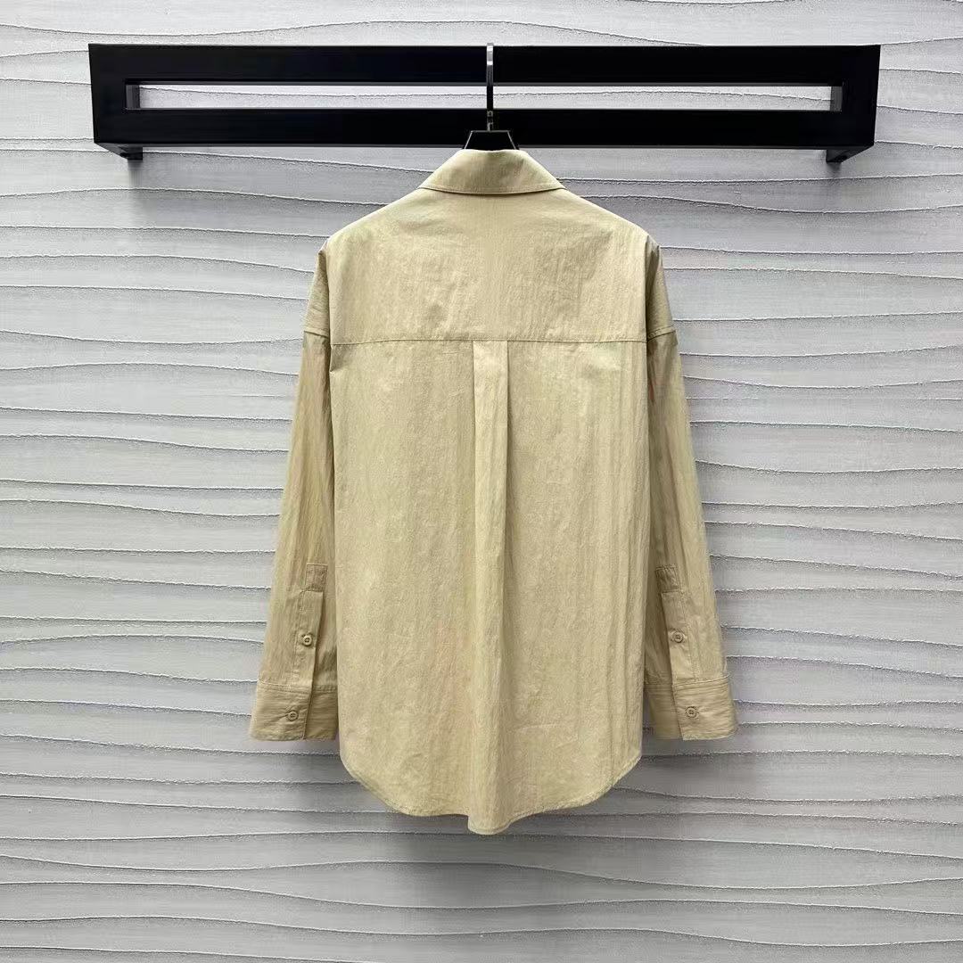 L0WEW 襟付き長袖シャツ【50％割引+送料無料】