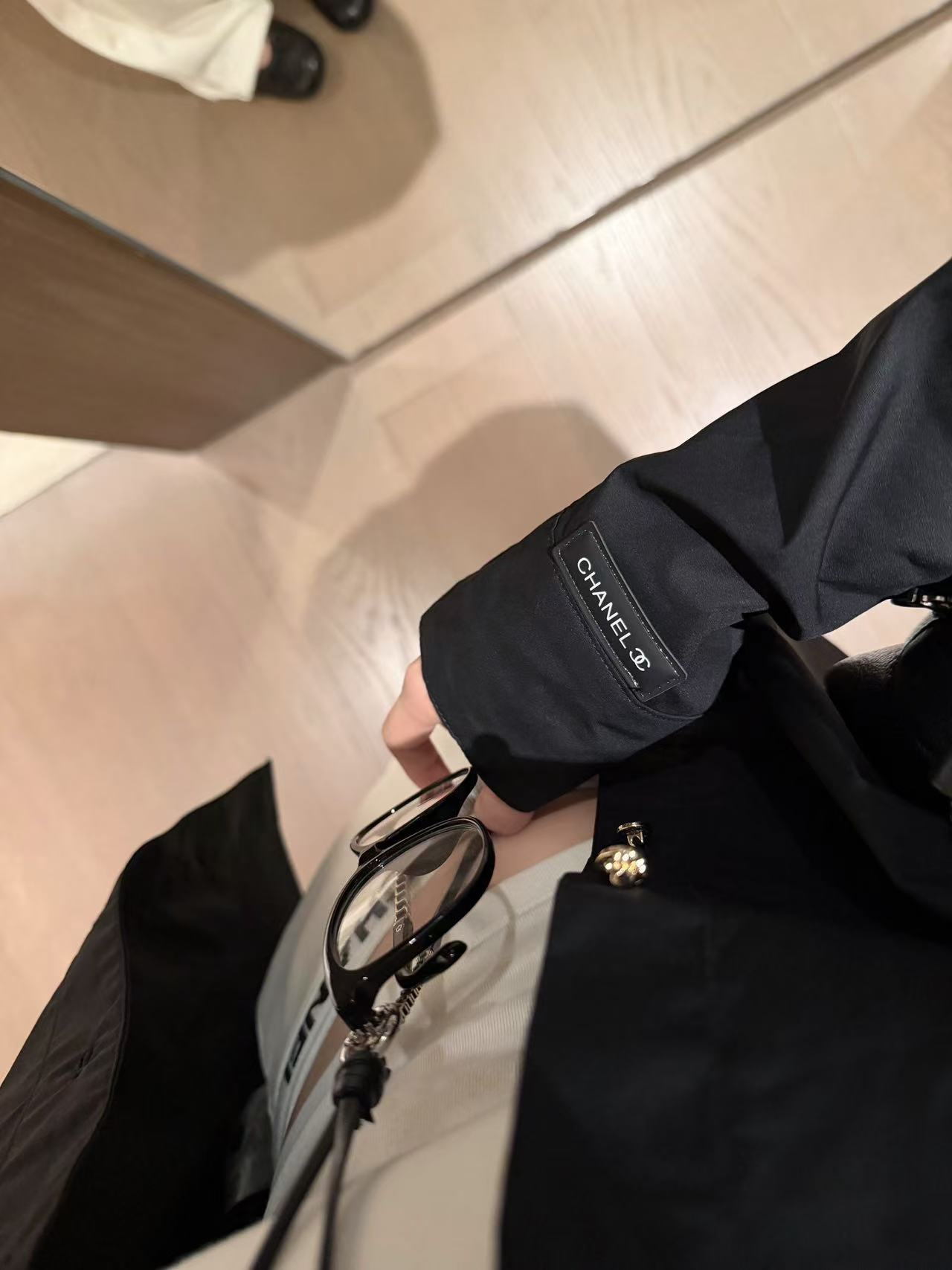 CHANE1 ダブルC シンプルシャツ【50％割引+送料無料】