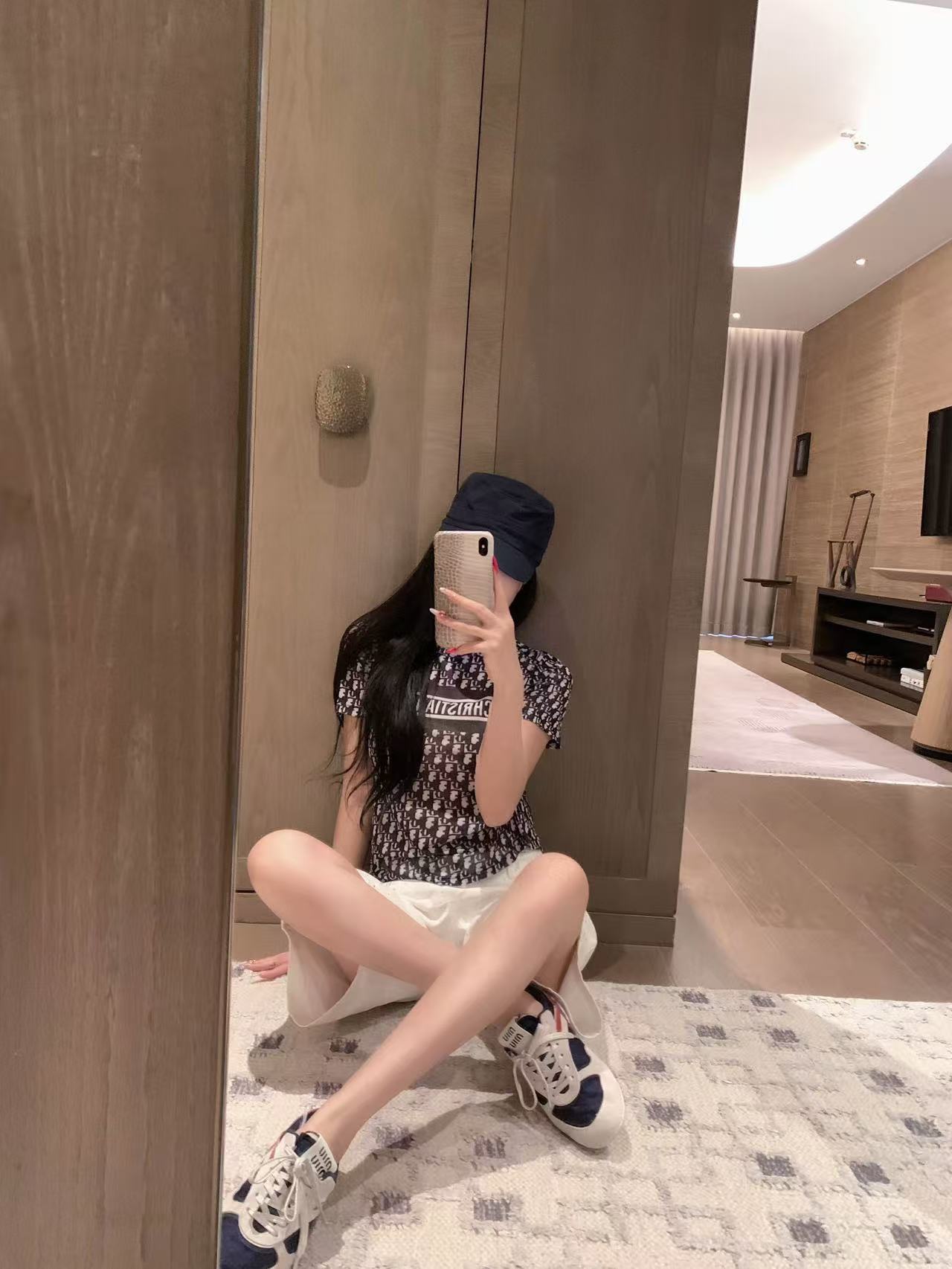 DIOR プリントレターTシャツ【50％割引+送料無料】