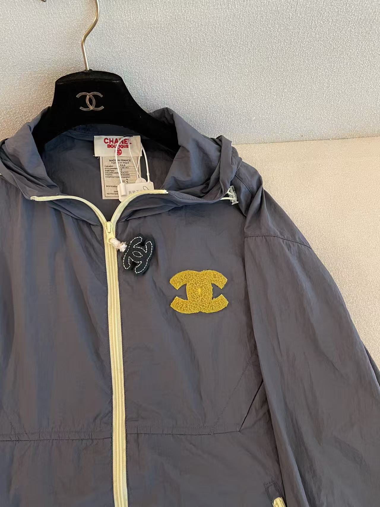 CHANE1 ダブルC サンプロテクションジャケット【50％割引+送料無料】