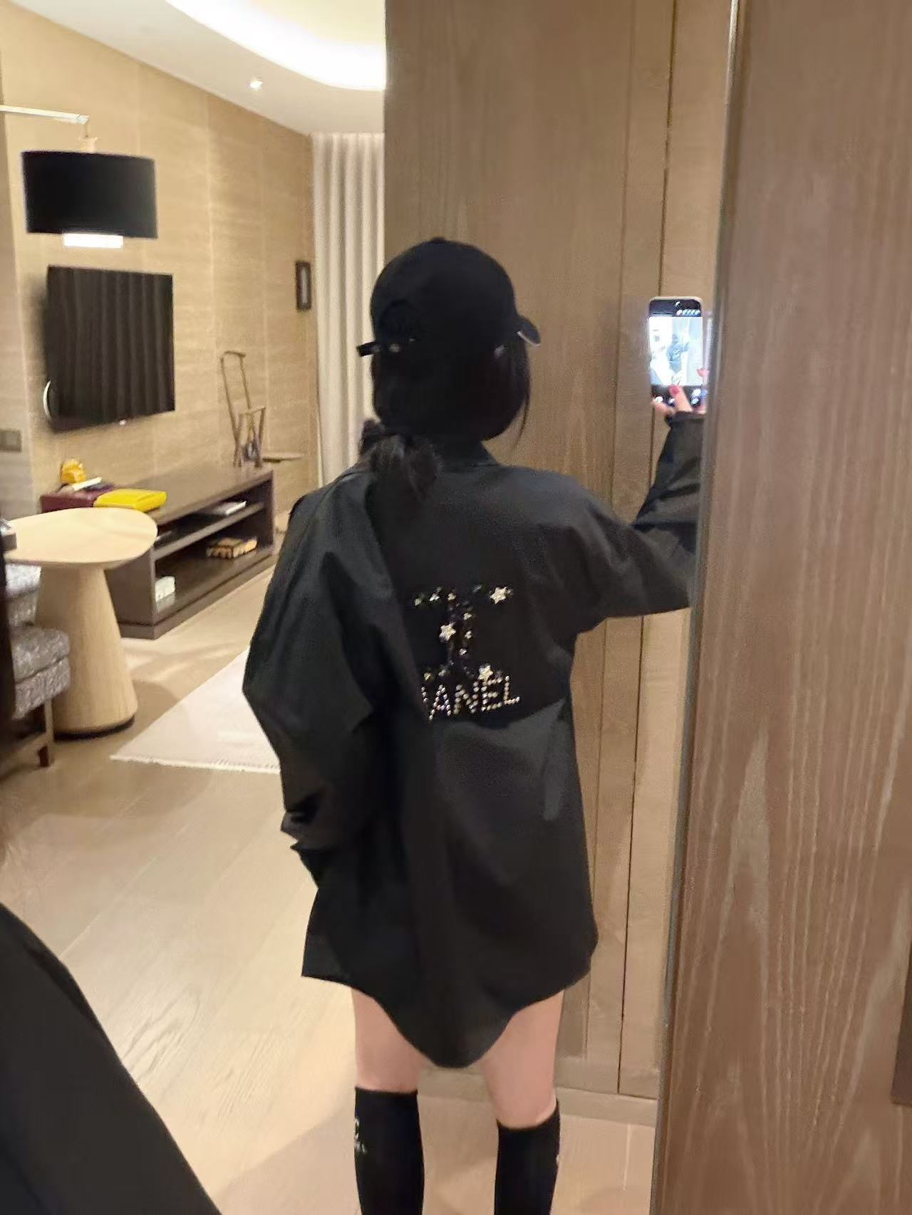 CHANE1 ソックス + Tシャツ + シャツ 3点セット【50％割引+送料無料】