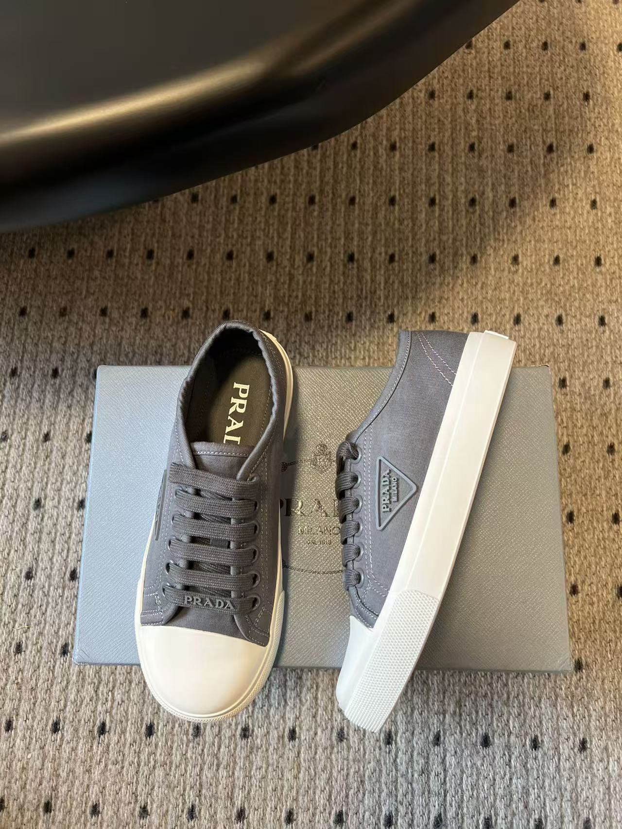 PR4DA 高品質レースアップカジュアルシューズ【50％割引+送料無料】