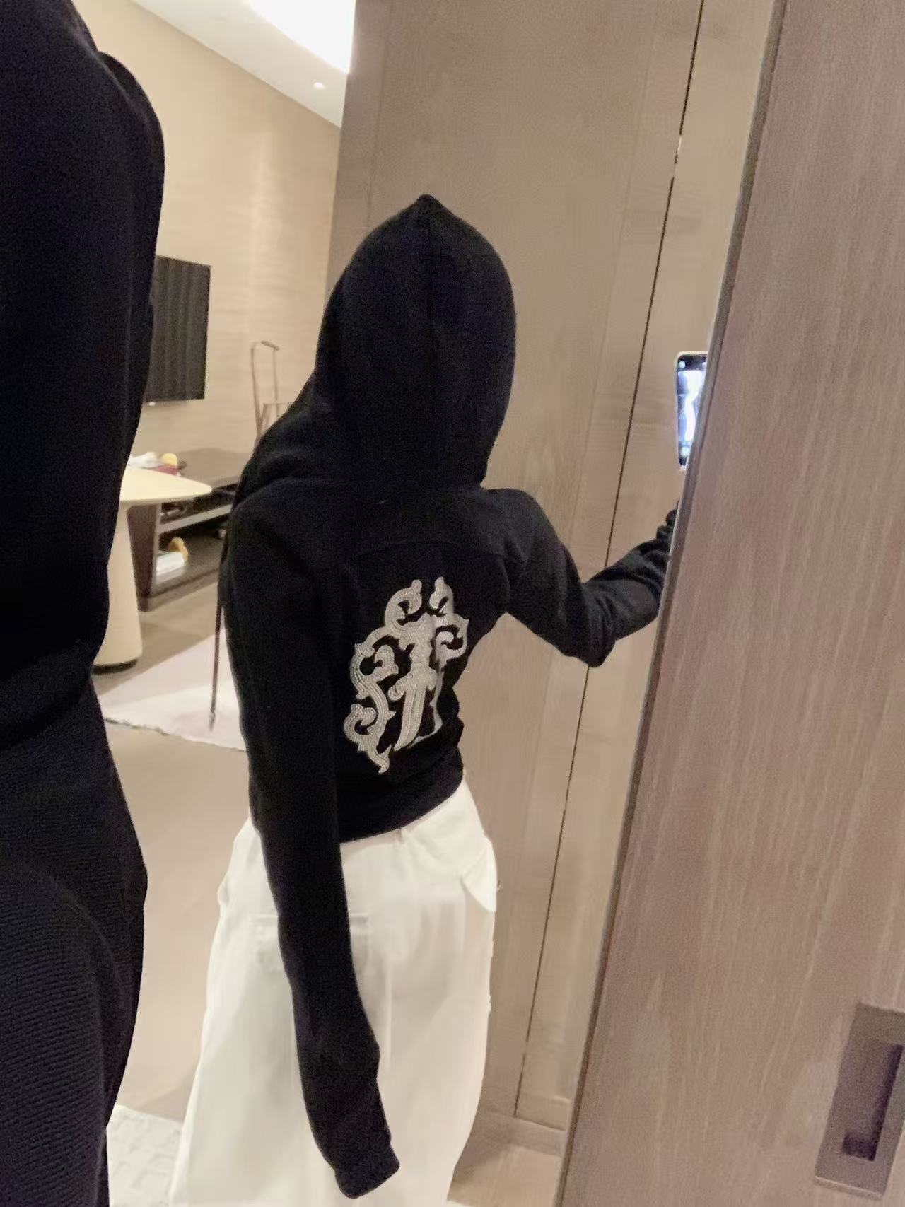 Chr0me Hearts フード付きジップアップジャケット【50％割引+送料無料】