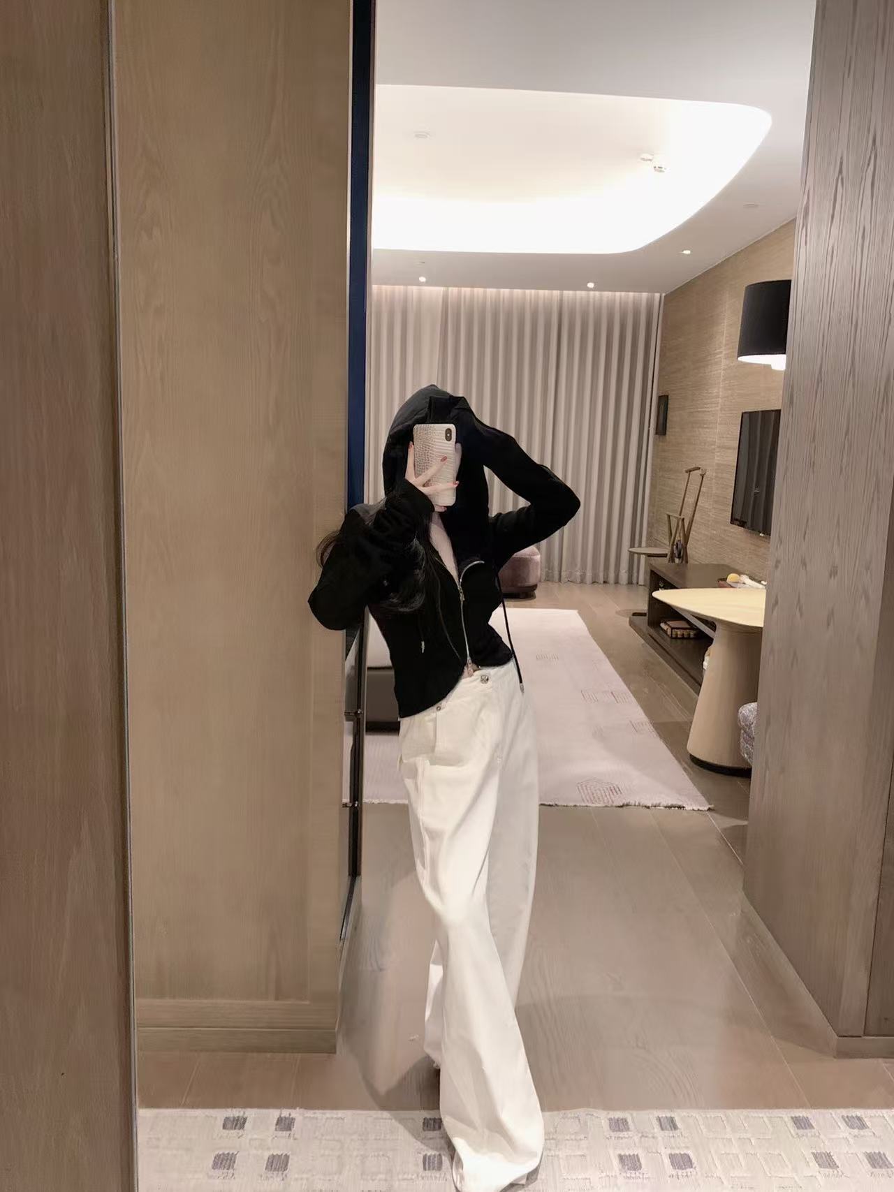 Chr0me Hearts フード付きジップアップジャケット【50％割引+送料無料】