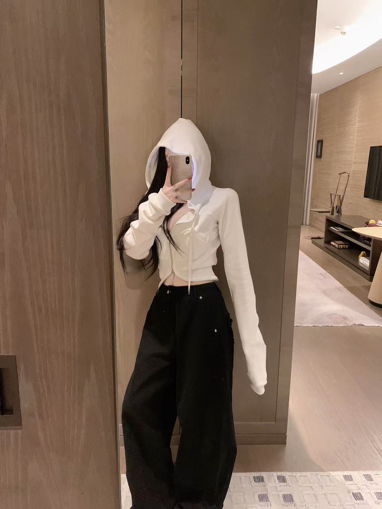 Chr0me Hearts フード付きジップアップジャケット【50％割引+送料無料】