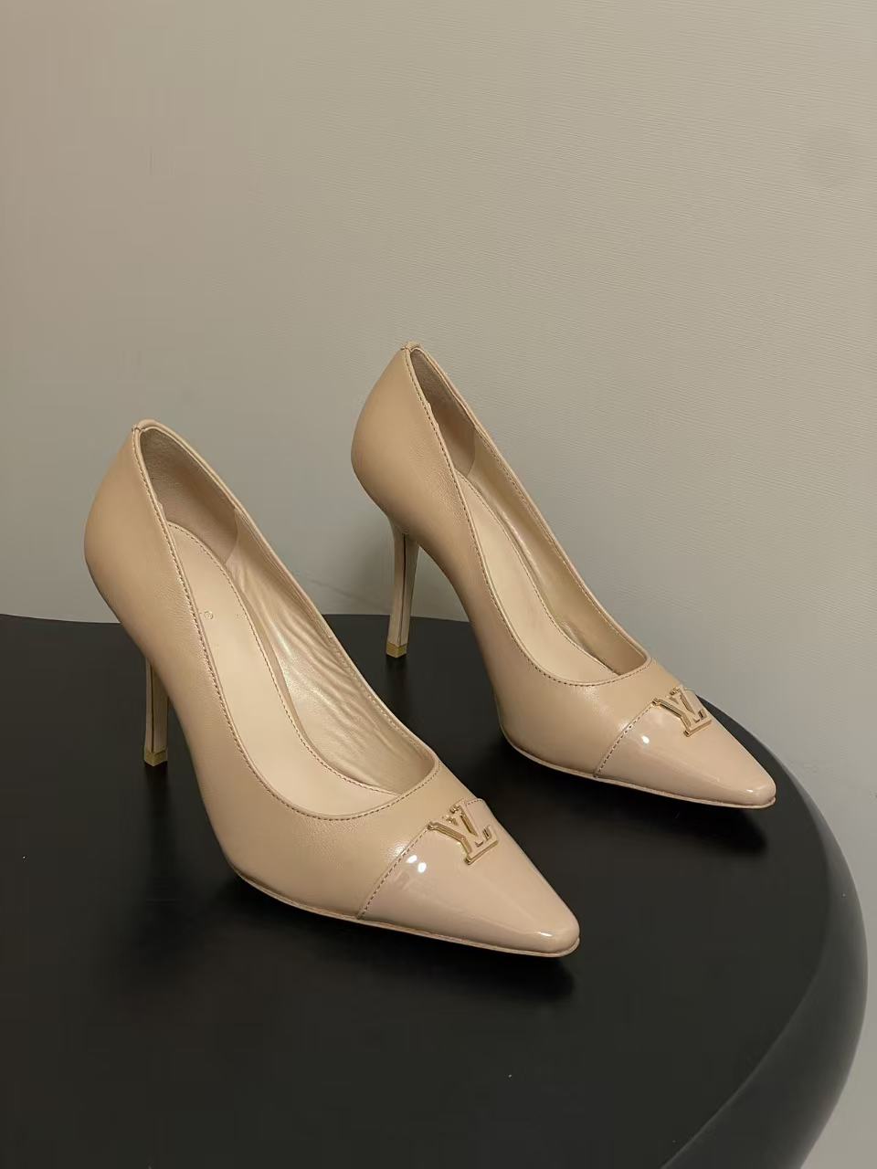 LVの高品質カラーブロックハイヒール【50％割引+送料無料】