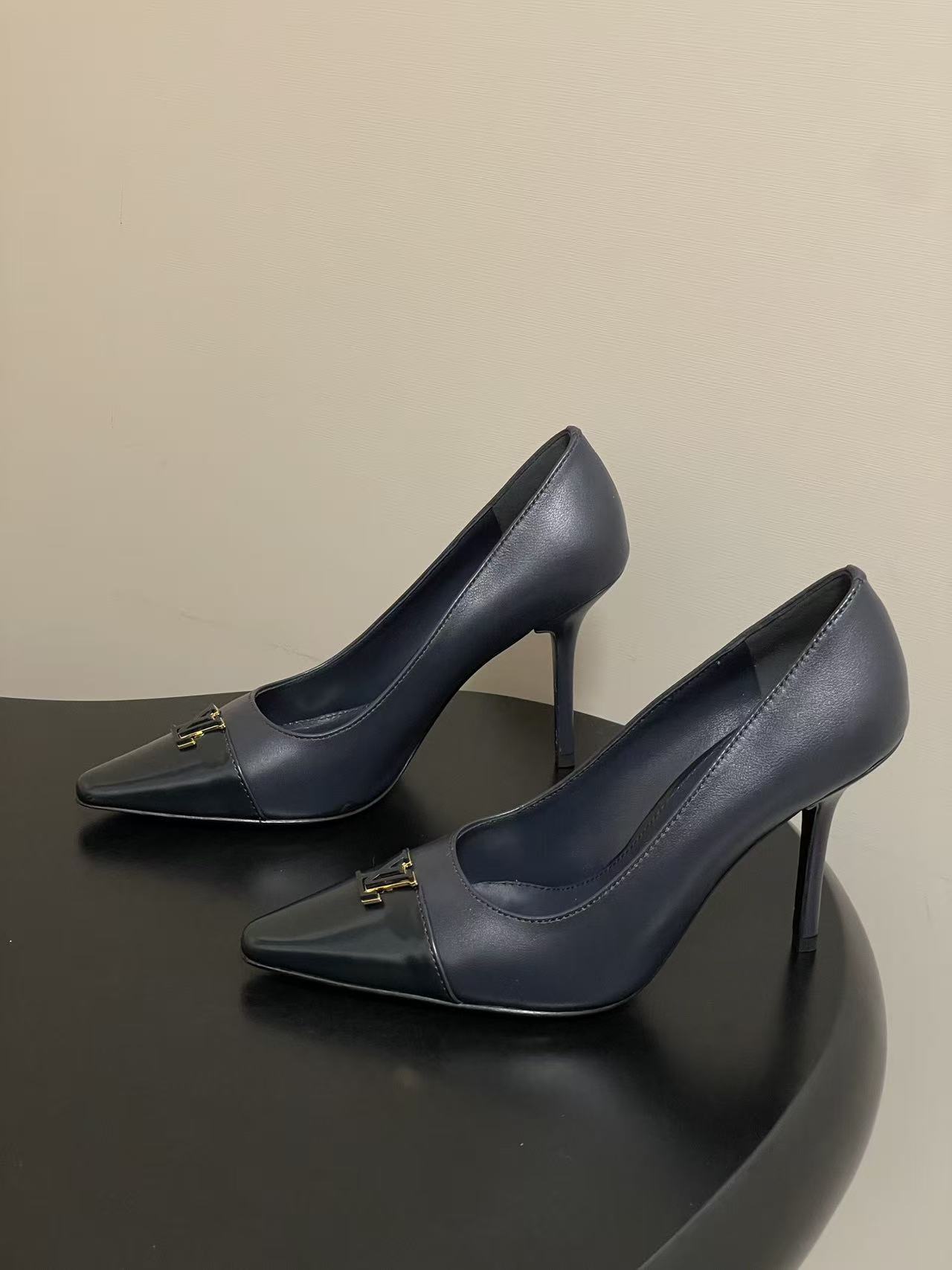 LVの高品質カラーブロックハイヒール【50％割引+送料無料】