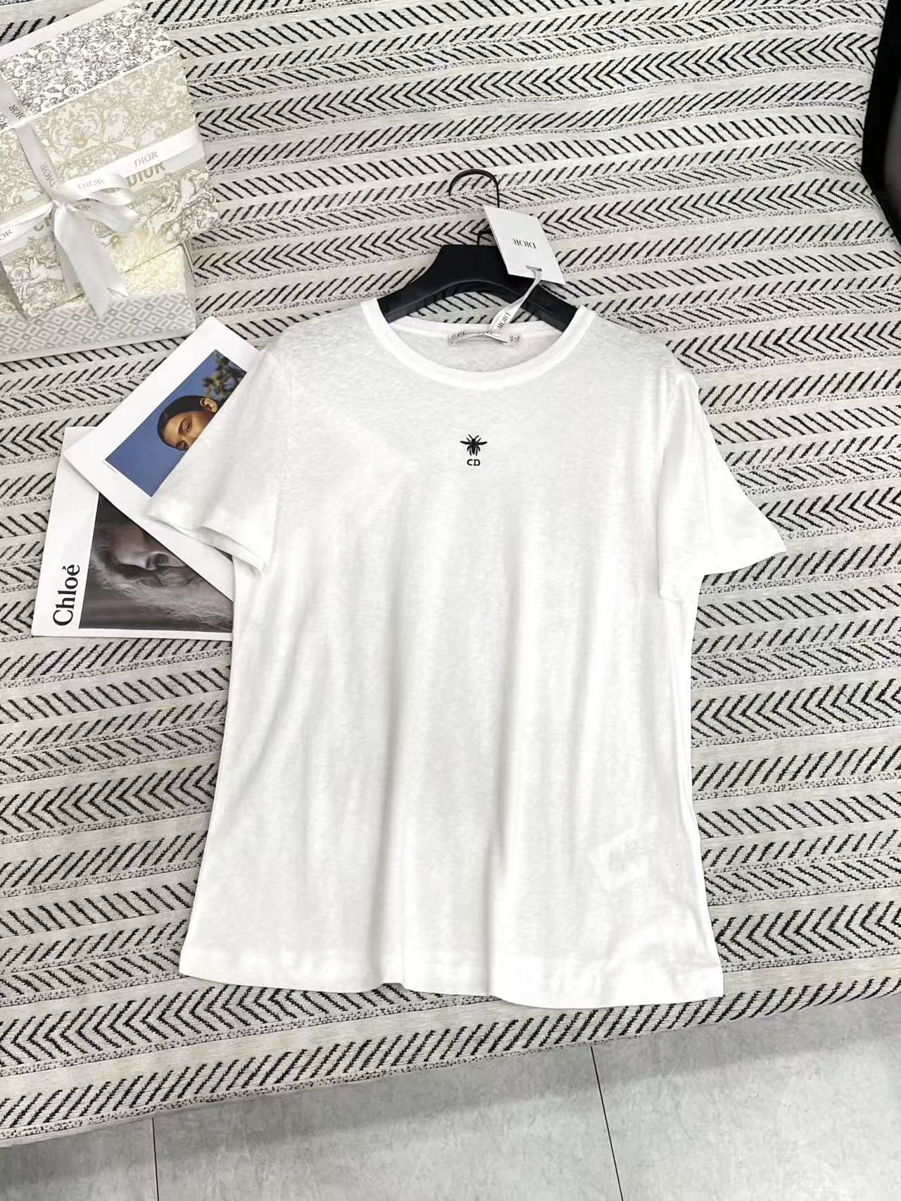 DIOR CD ビー Tシャツ【50％割引+送料無料】