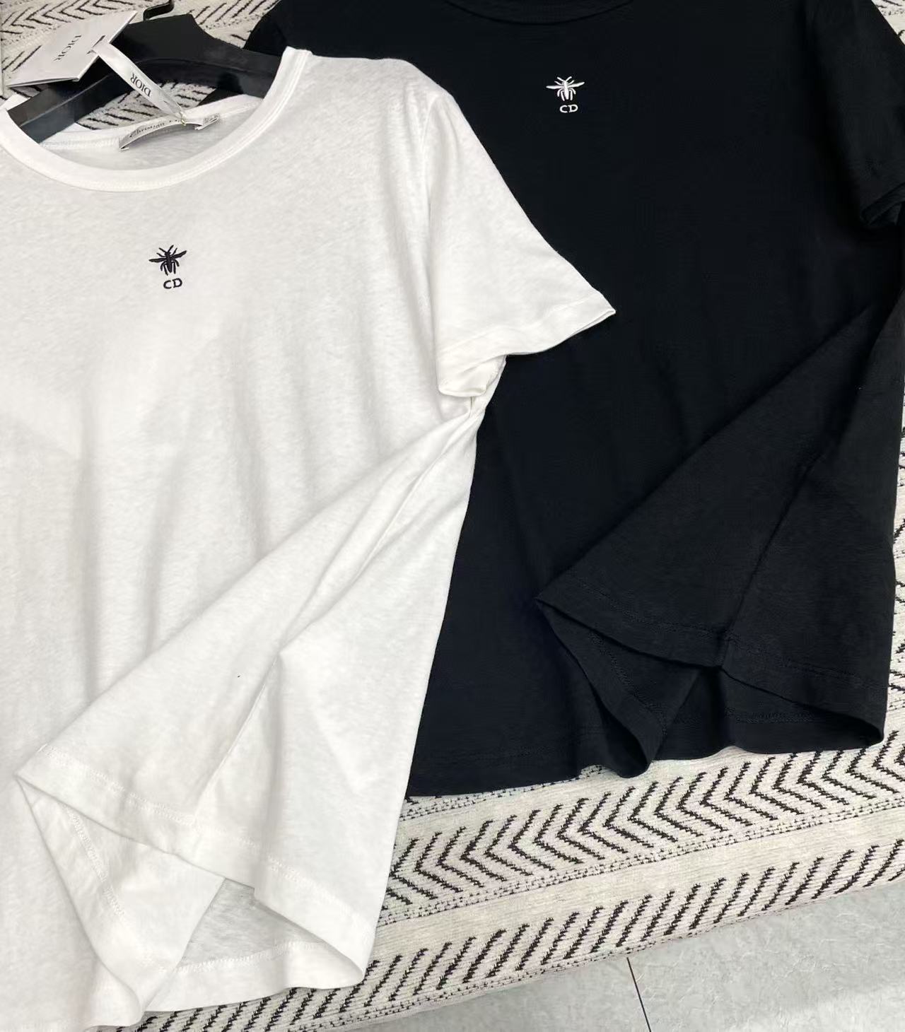 DIOR CD ビー Tシャツ【50％割引+送料無料】