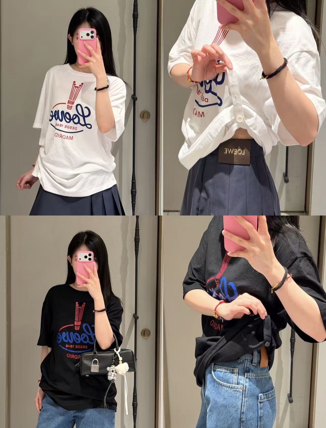 L0WEW グラフィティロゴ レターTシャツ【50％割引+送料無料】