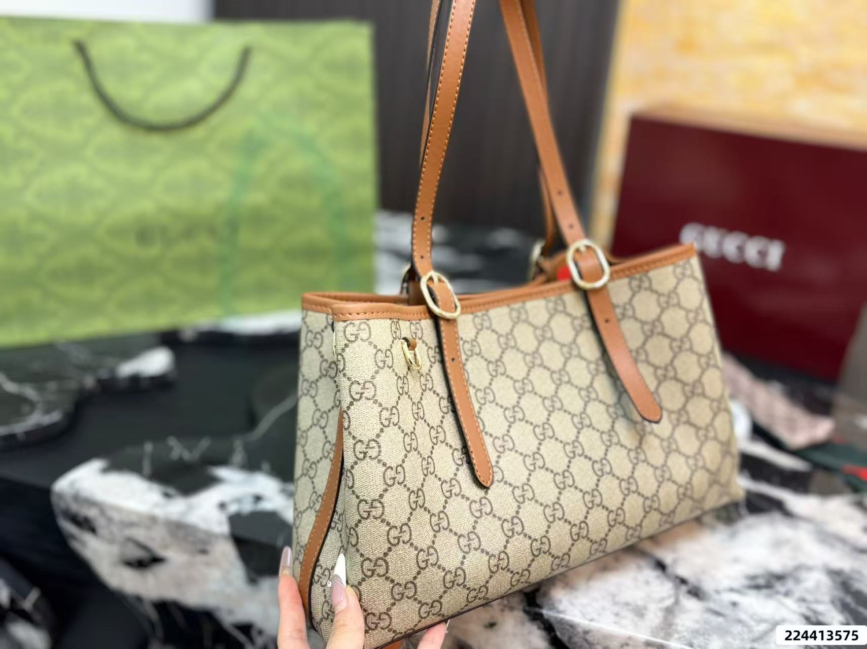 GUCC1 em biemトートバッグ【50％割引+送料無料】