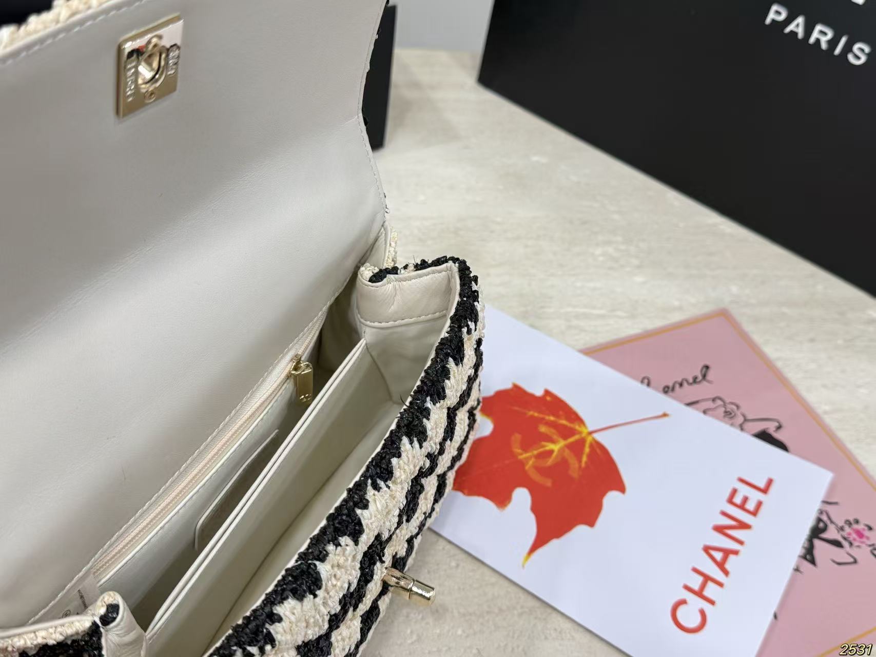 CHANE1 フラップ付きストローハンドバッグ【50％割引+送料無料】