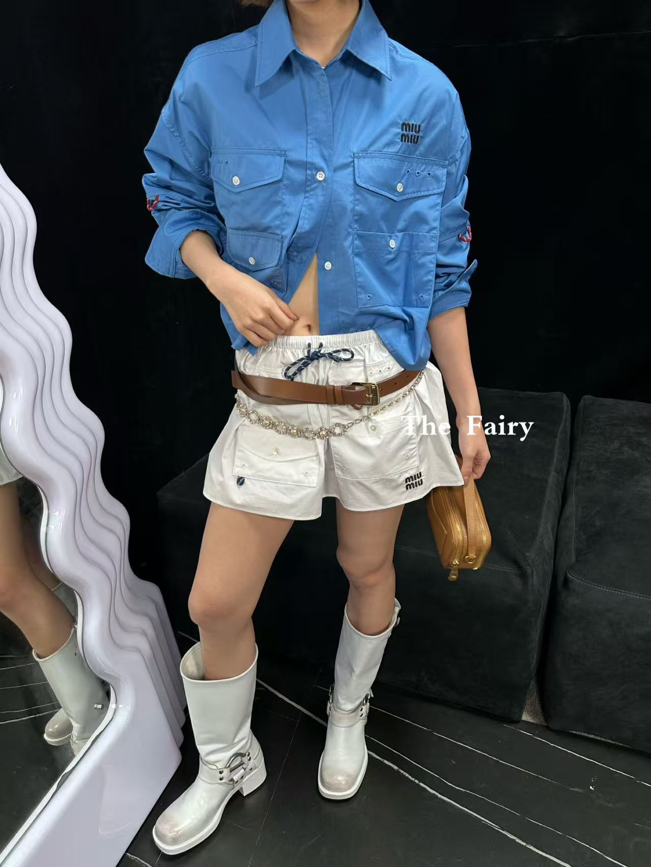 M1UM1U シャツ / スカート【50％割引+送料無料】