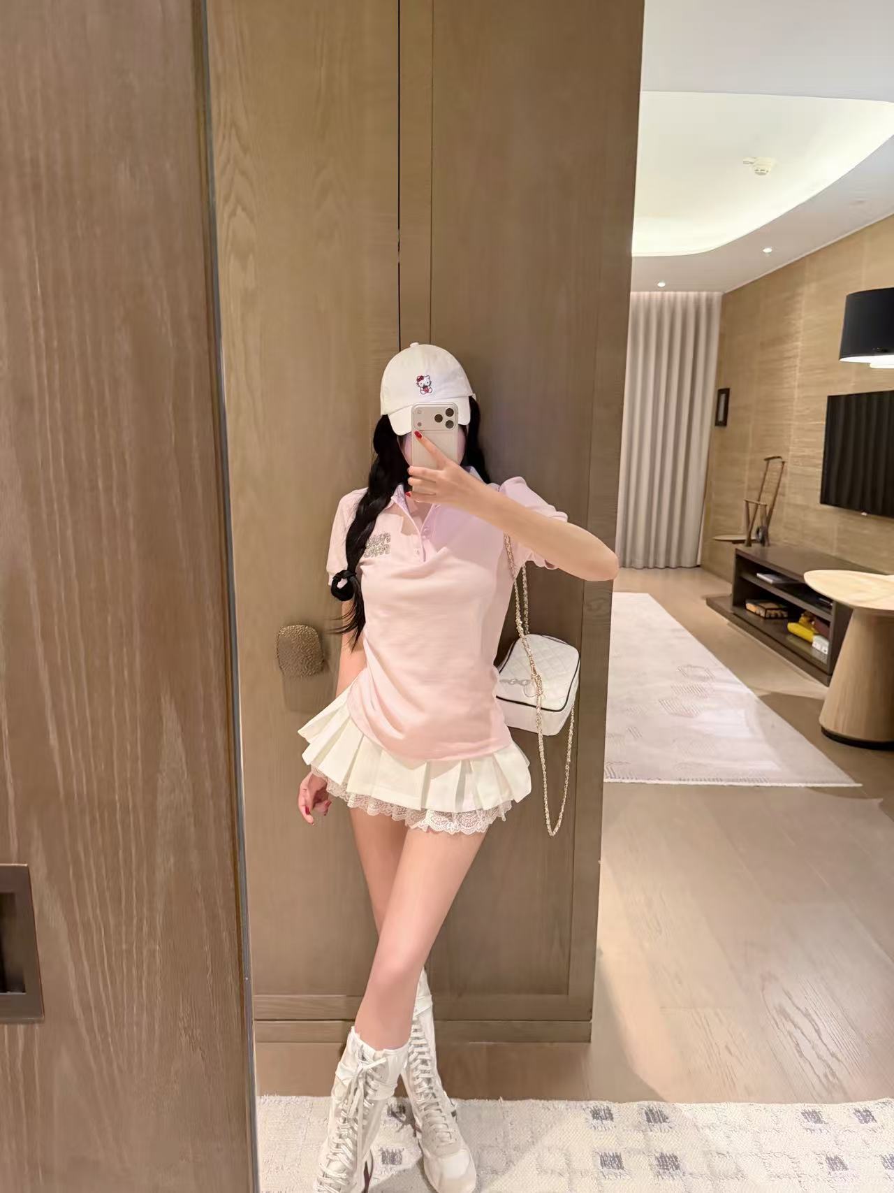 M1UM1U ダイヤモンドレターシャツ【50％割引+送料無料】