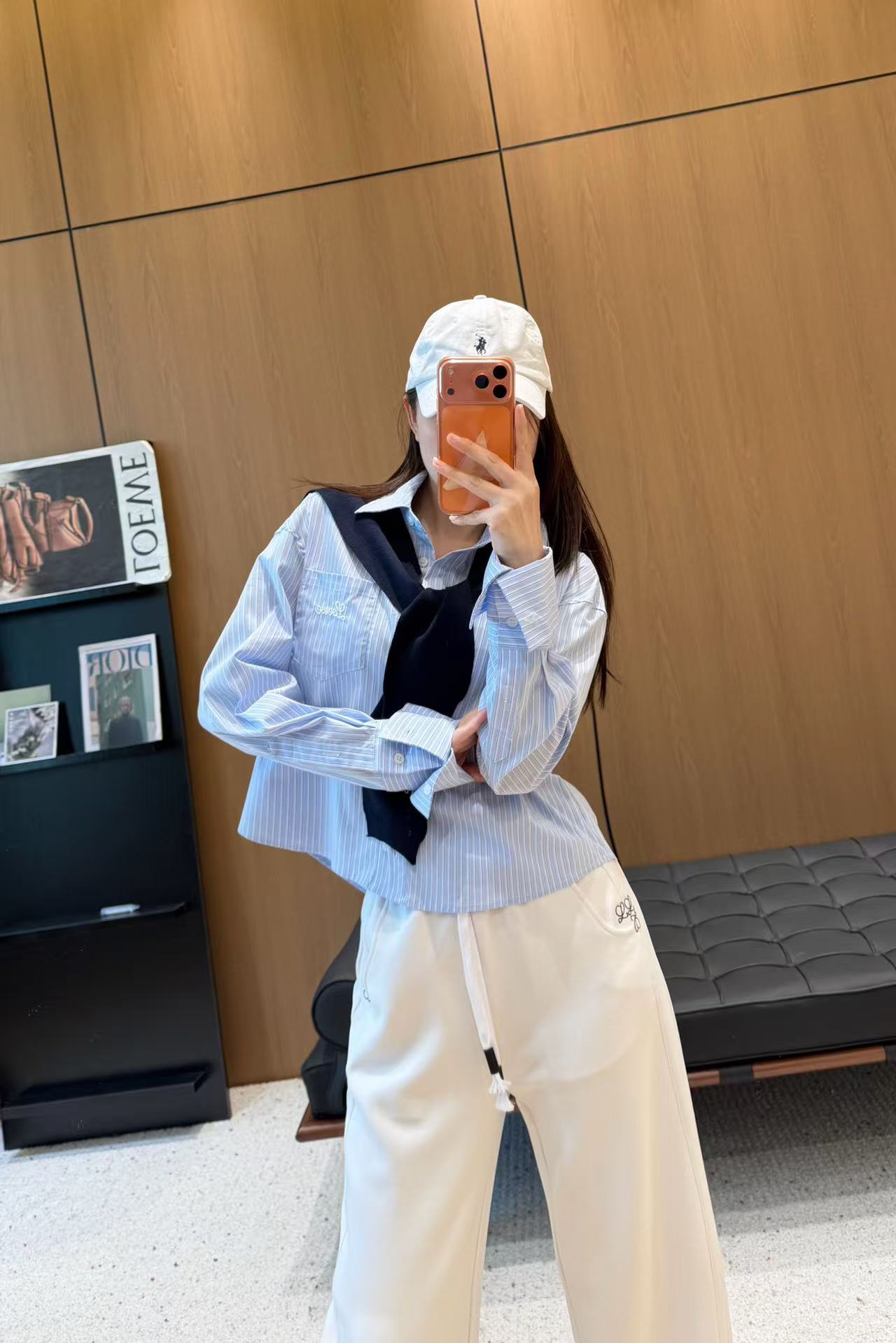 L0WEW スカーフとシャツのツーピースセット【50％割引+送料無料】