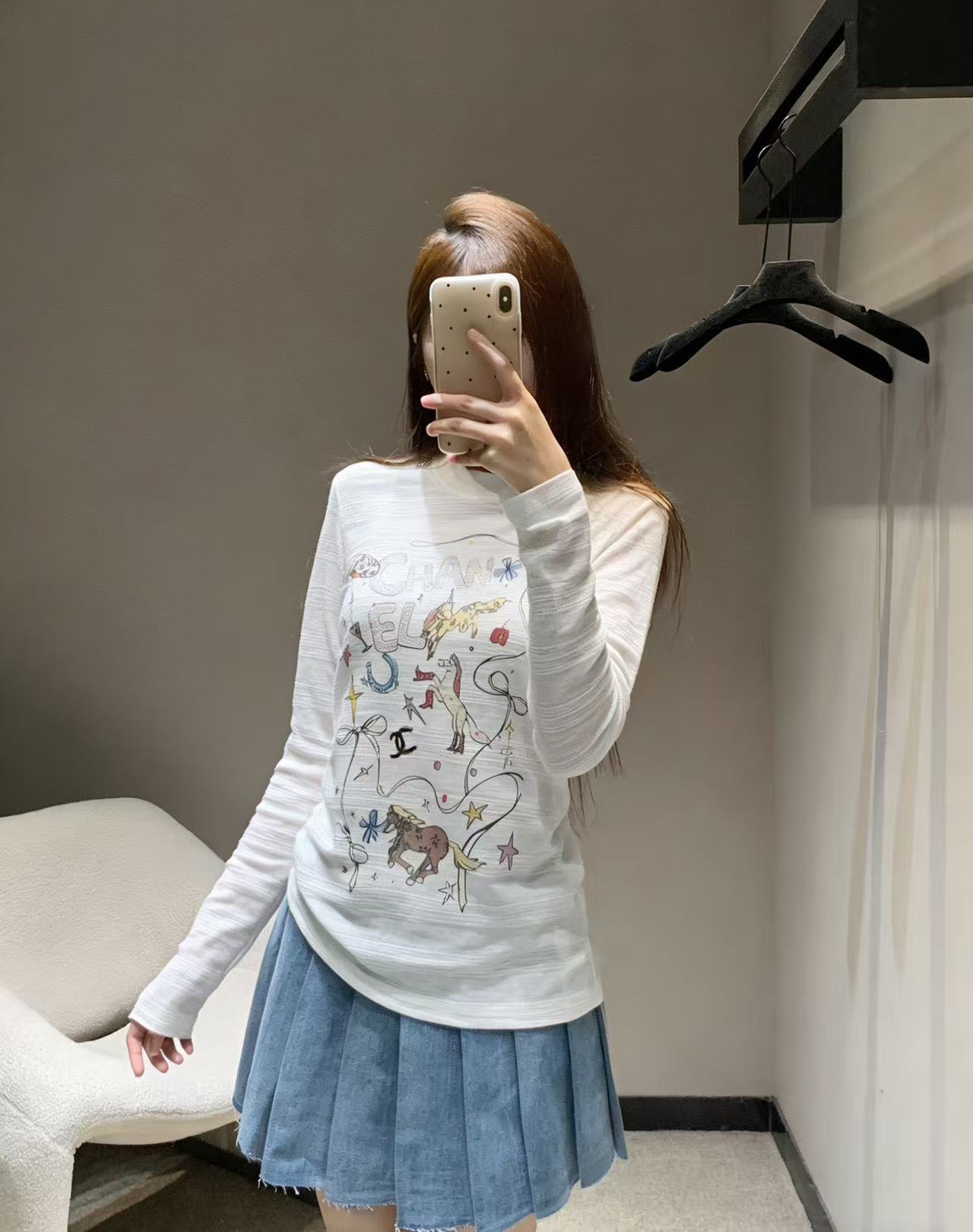 CHANE1 レターアニマルTシャツ【50％割引+送料無料】