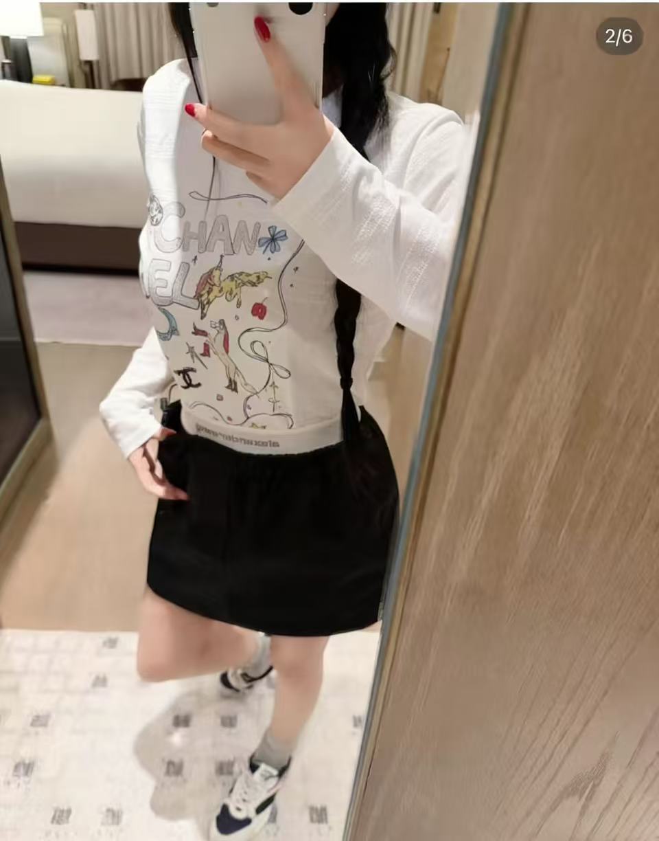 CHANE1 レターアニマルTシャツ【50％割引+送料無料】