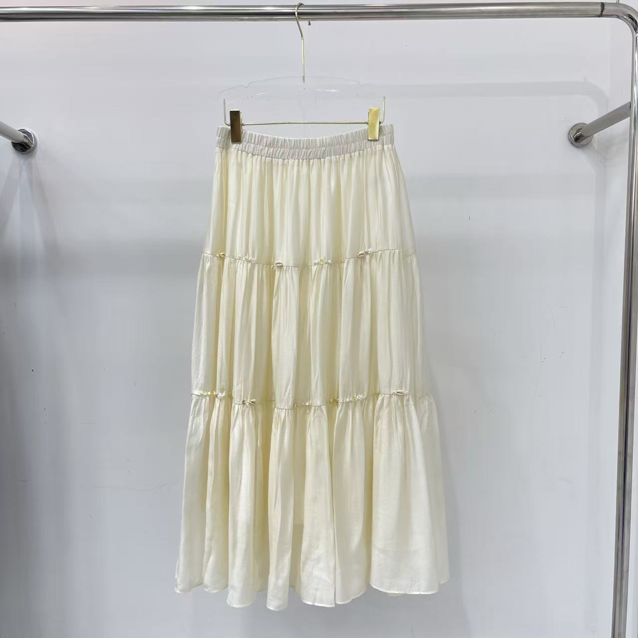 CHANE1 高品質ベスト＋チュールスカート ツーピースセット【50％割引+送料無料】