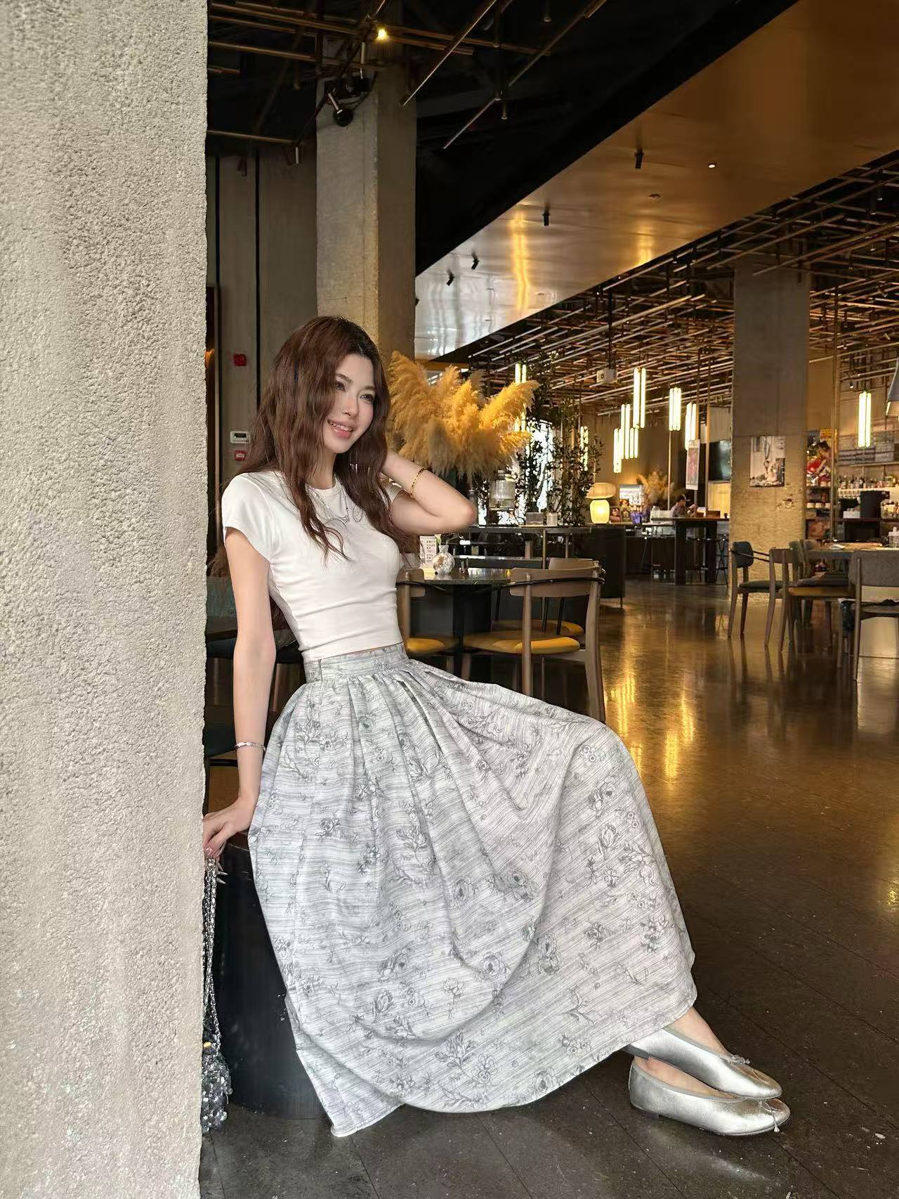 DIOR 高品質プリントスカート【50％割引+送料無料】