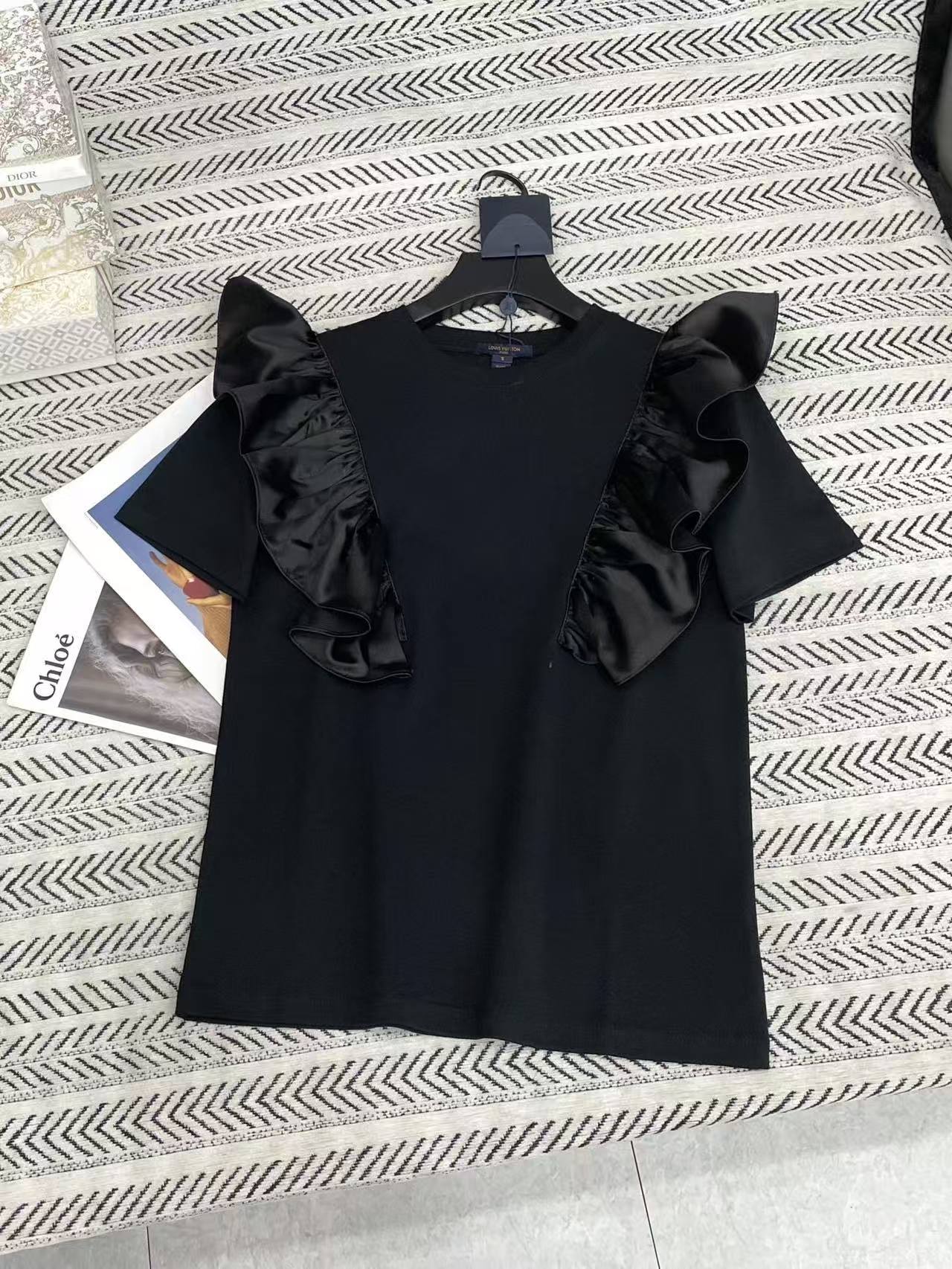 LV ラッフルTシャツ【50％割引+送料無料】