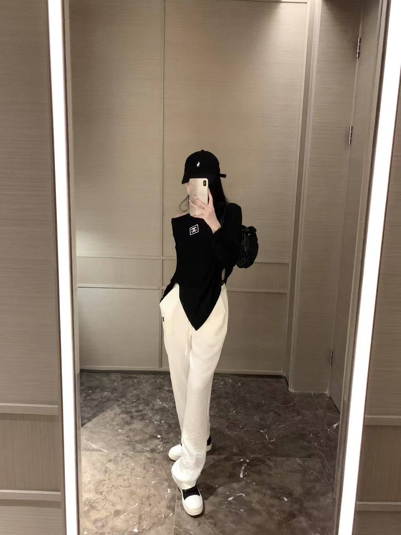 CHANE1 ダブルC カジュアルパンツ【50％割引+送料無料】