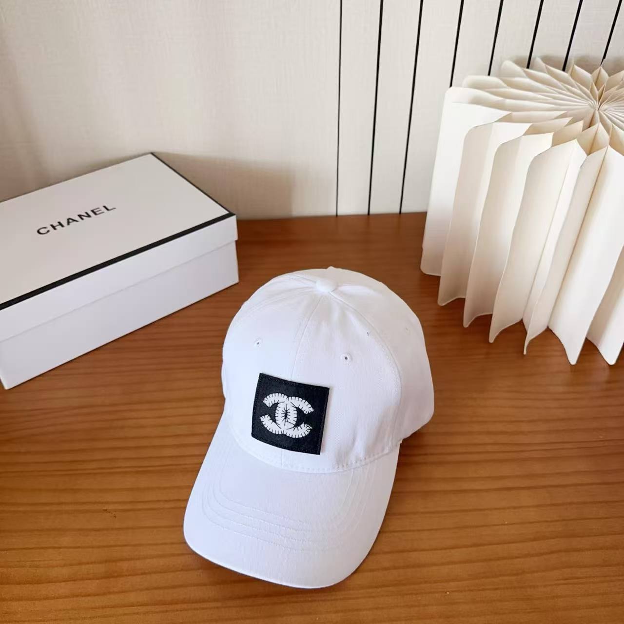 CHANE1 シンプルダブルCベースボールキャップ【50％割引+送料無料】